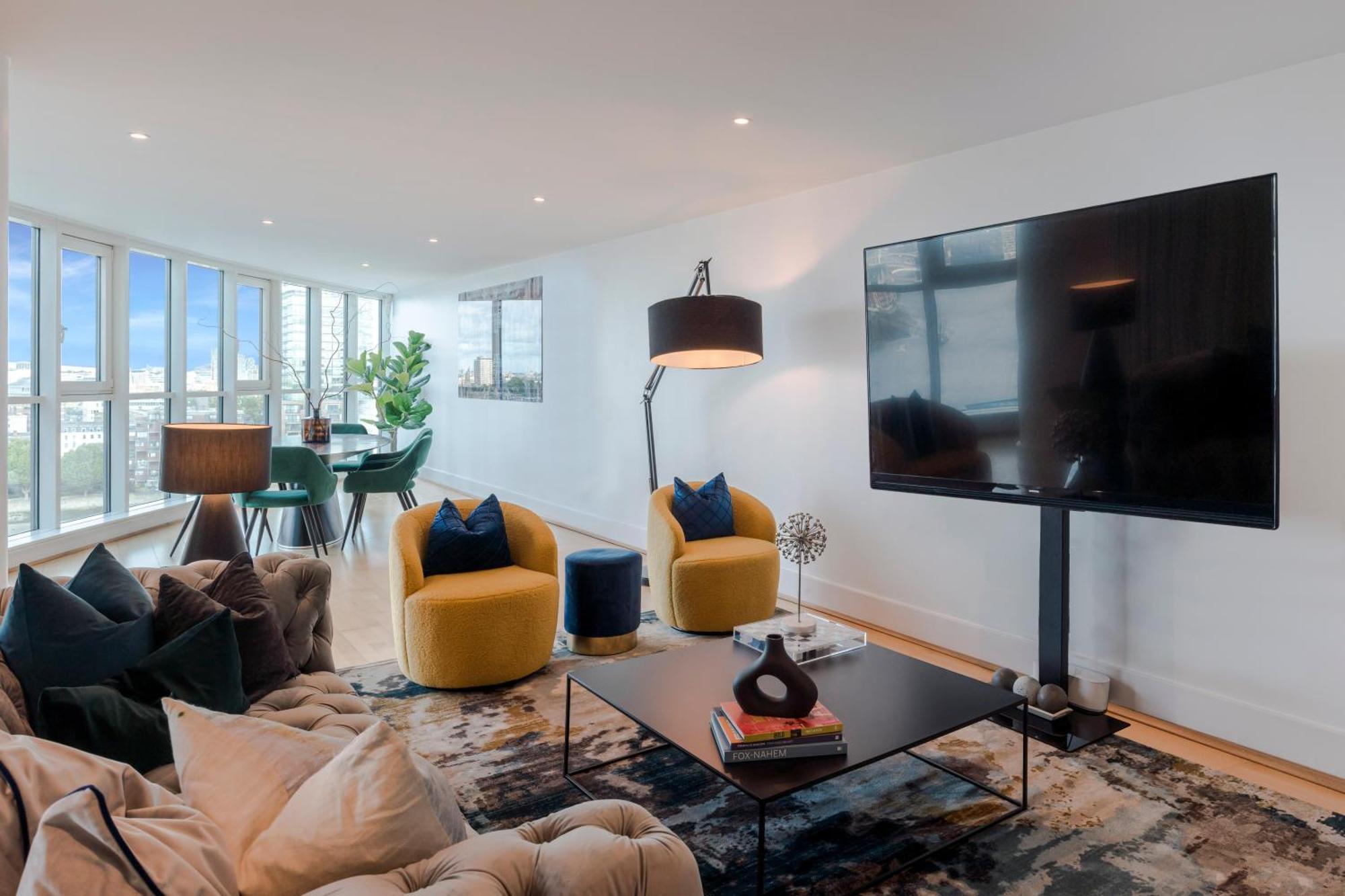 Appartement Thames View In Town! Large Luxxe Nomad Design Family *