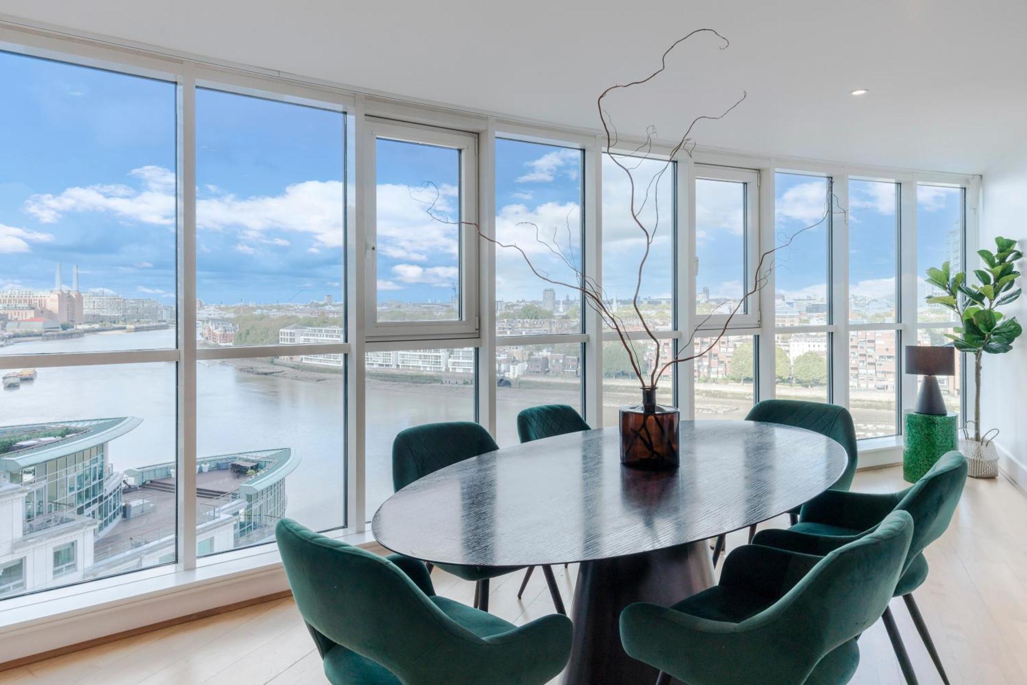 Thames View In Town! Large Luxxe Nomad Design Family Londen