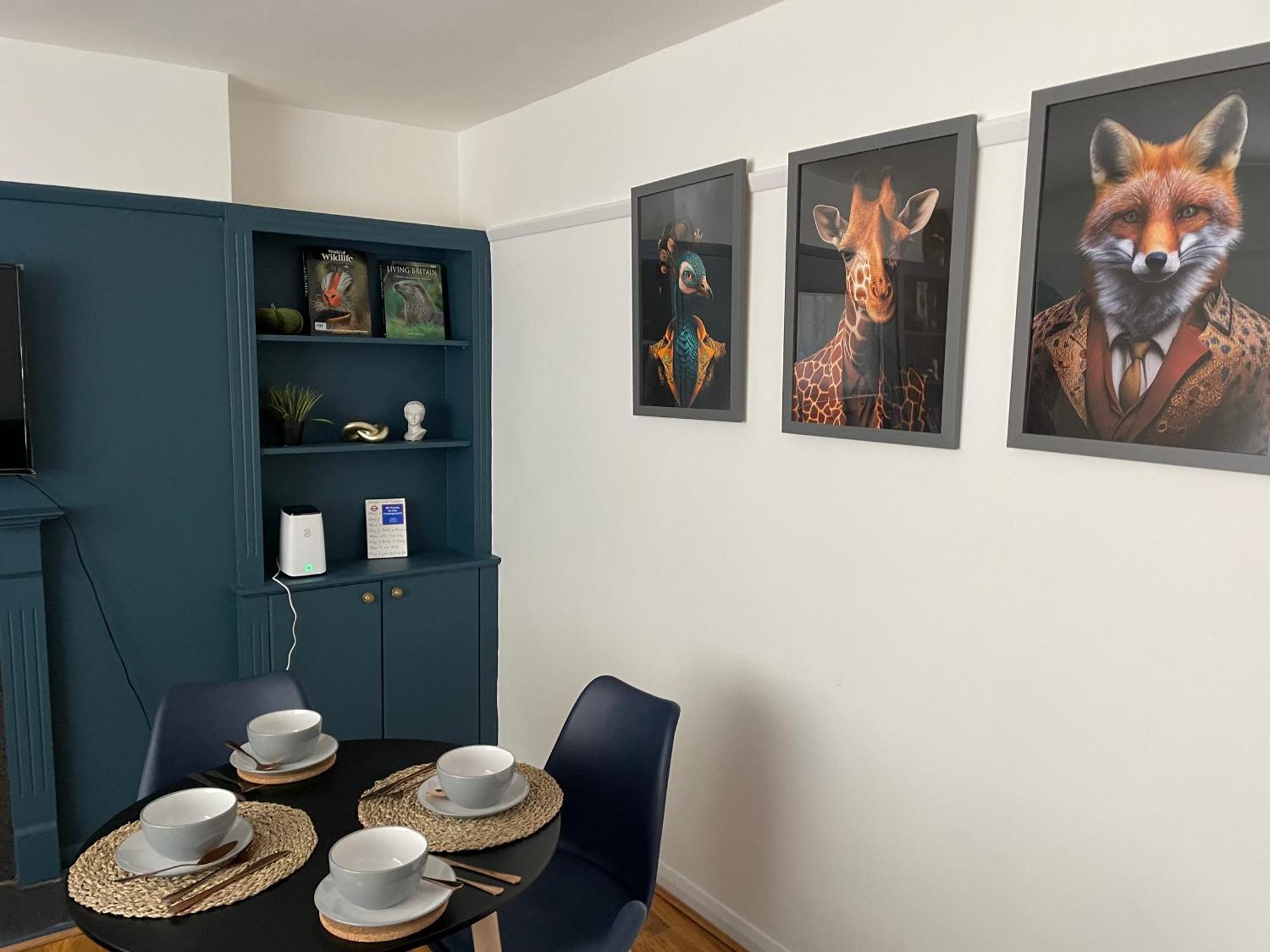 Elegant 2 Bedroom Flat In Chiswick Near Tube Stations