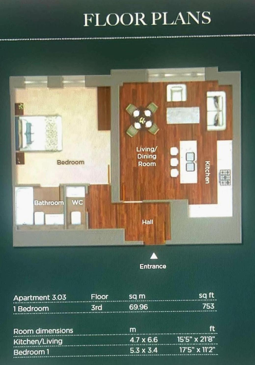 Kensington High Street One Bed Apartment