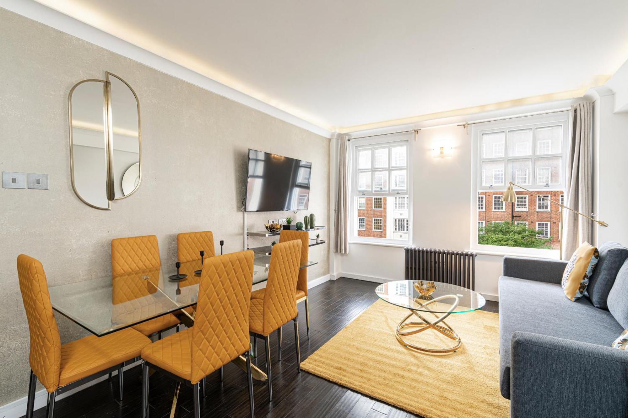 Elegant 3 Bedrooms Near Hyde Park & Oxford St *