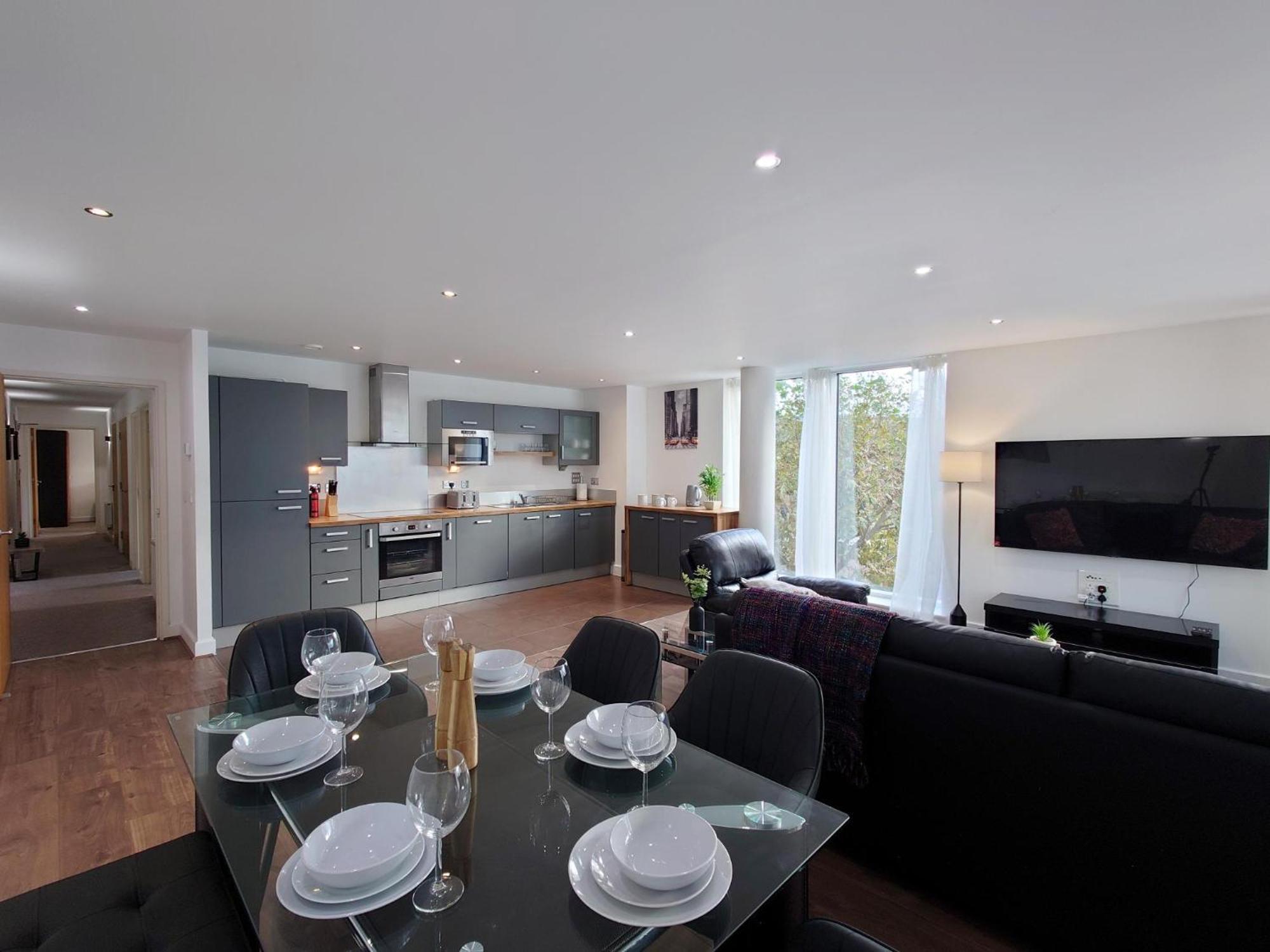 Luxury Dockview 3 Beds Excel Apartment London