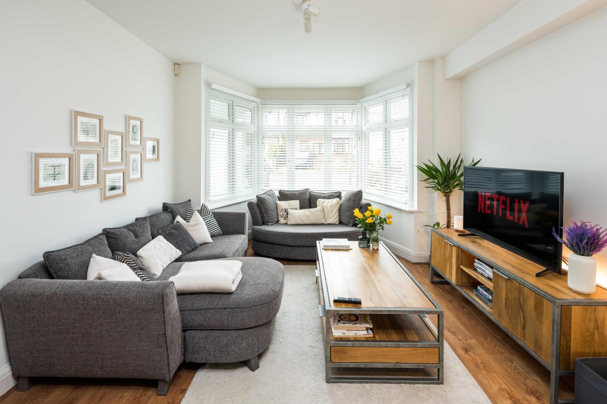 Сasa de vacaciones Contemporary 5 Bedroom With Garden North Finchley *