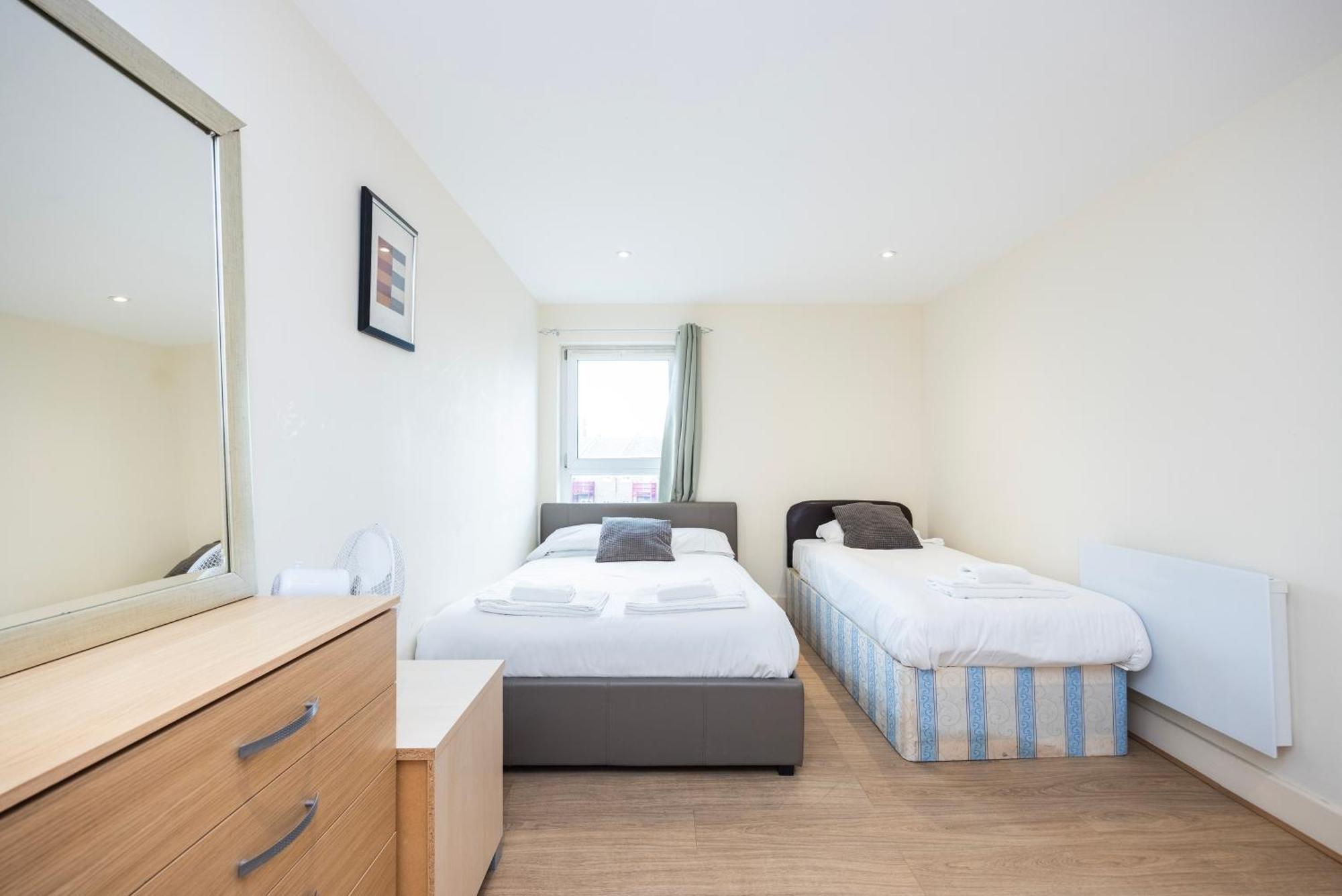 Appartement Heads On Bed - Docklands Canary Wharf Excel Londen