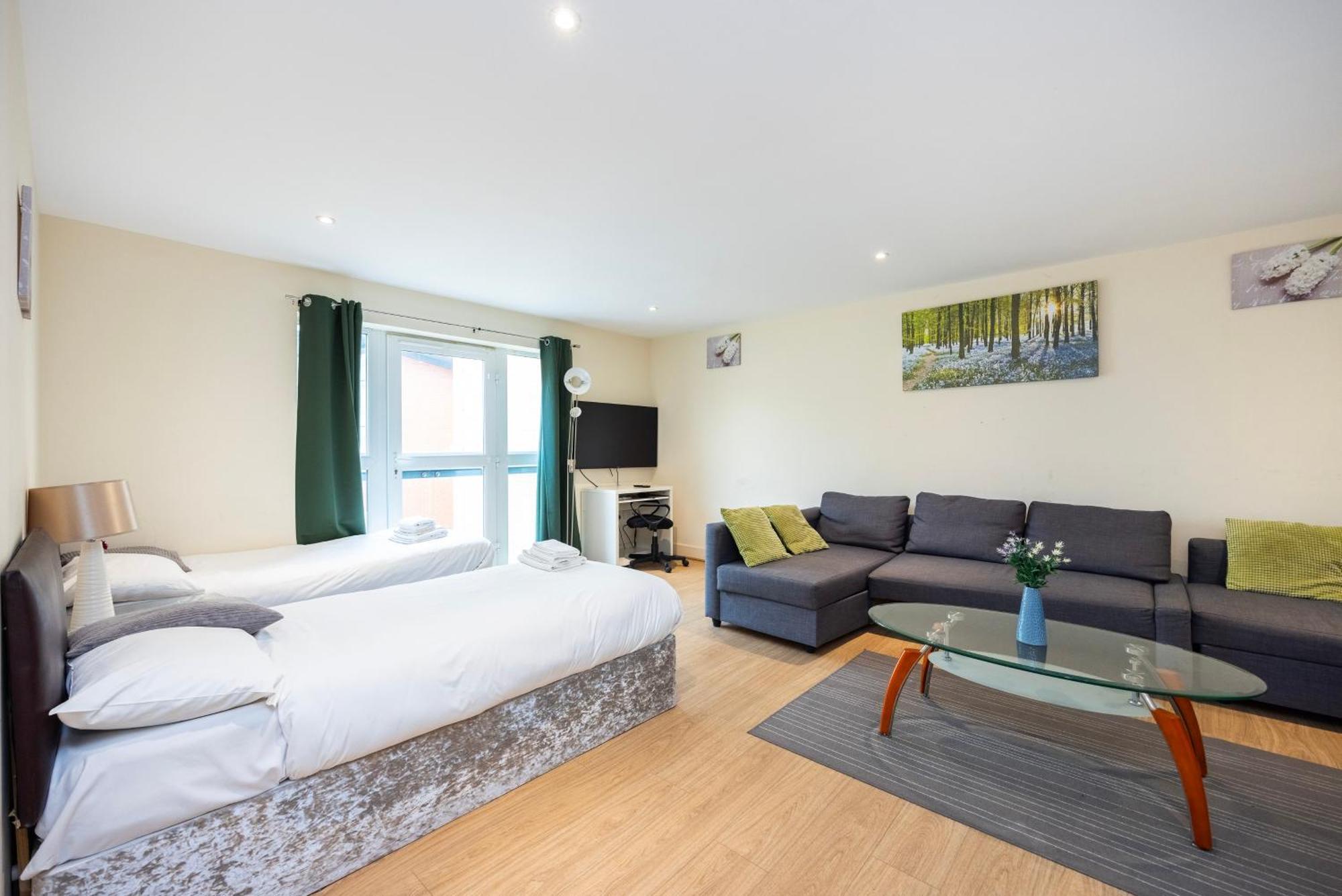 Heads On Bed - Docklands Canary Wharf Excel Appartement Londen