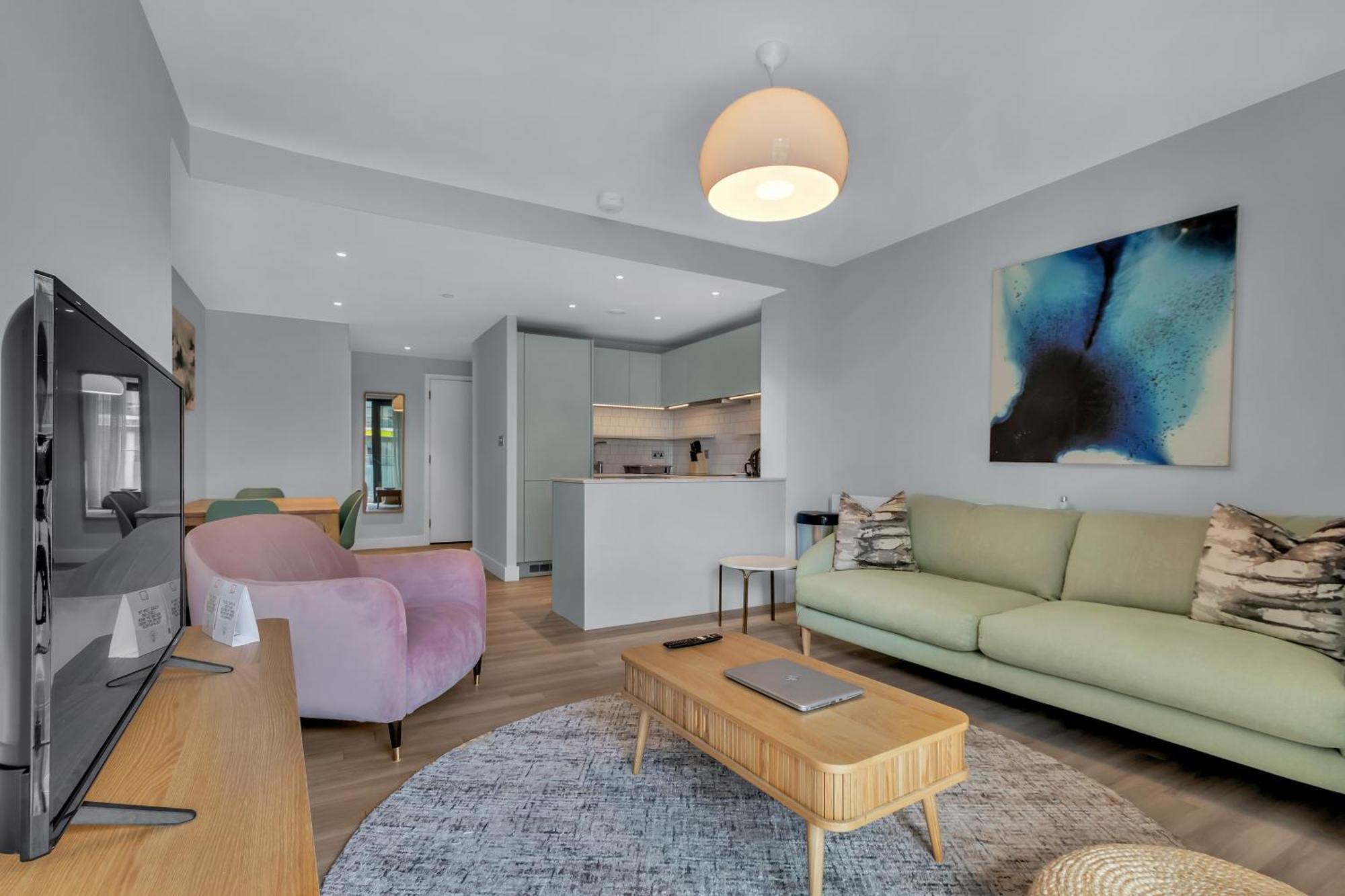 Mysquare Spacious Two Bedroom At Wembley Park London