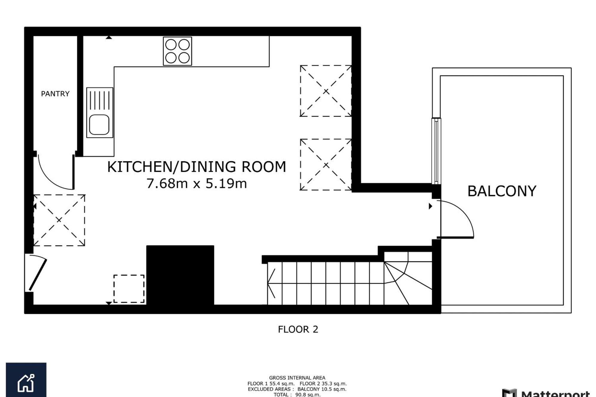 Apartment St John's Hill Duplex *