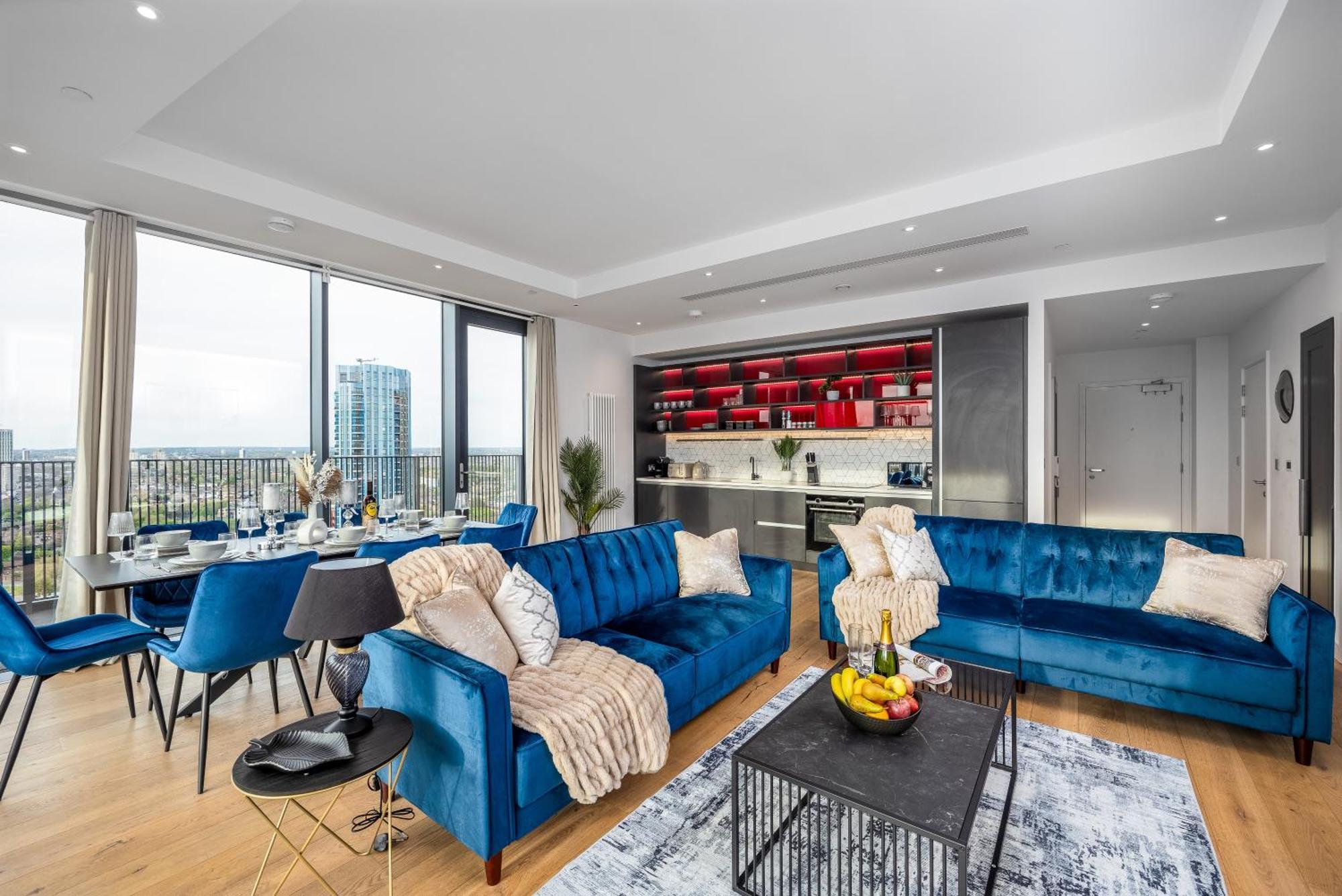 Appartement Luxury & Spacious 2 Bedroom Apt With City Views *