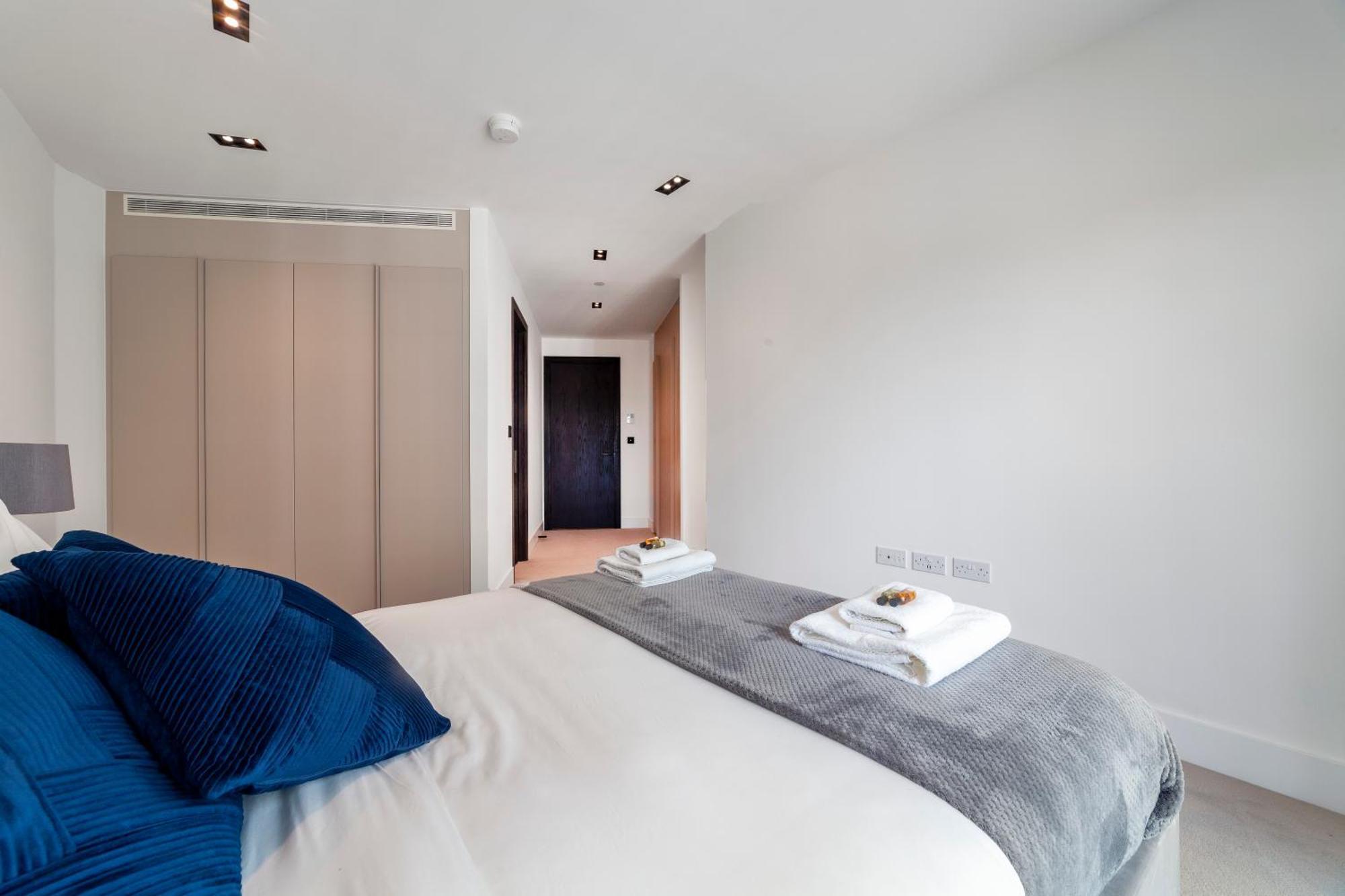 Apartment Stylish 2bdr Flat, Comm Garden I Smarthost *