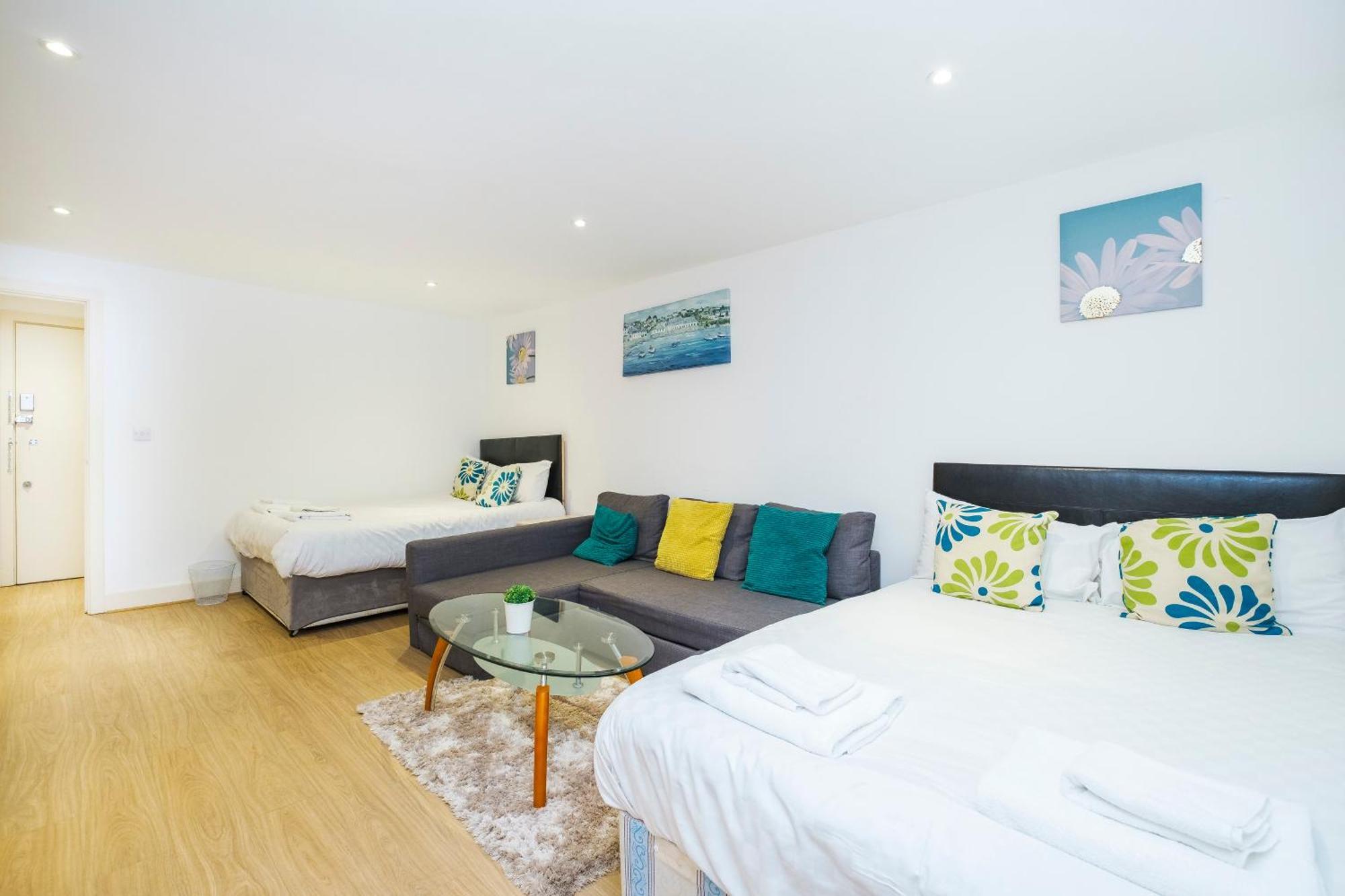 Heads On Bed - Docklands Canary Wharf Excel Appartement Londen