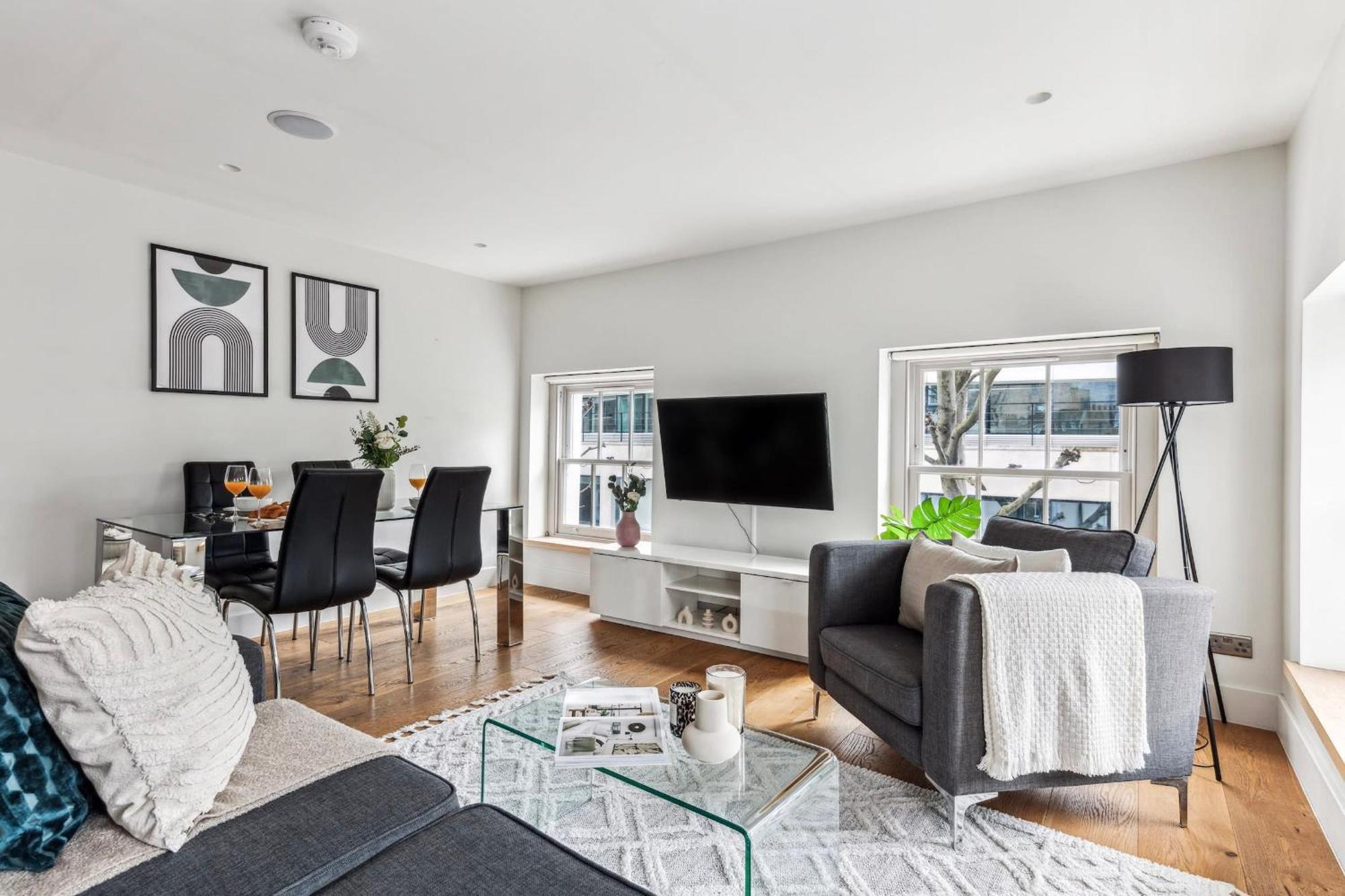 Apartment Modern 1br In Central Fitzrovia - Cityapartmentstay