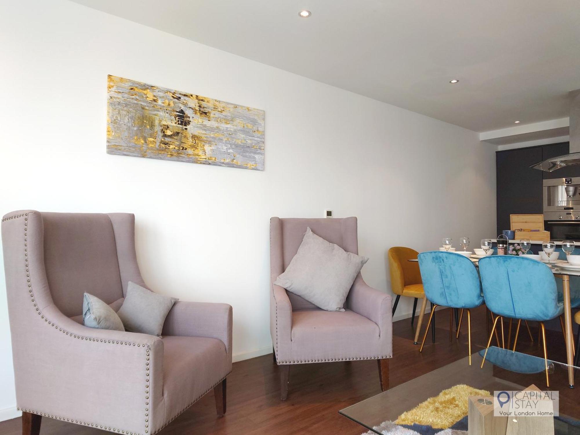 Deluxe Two Bed By Excel & O2 Apartment *