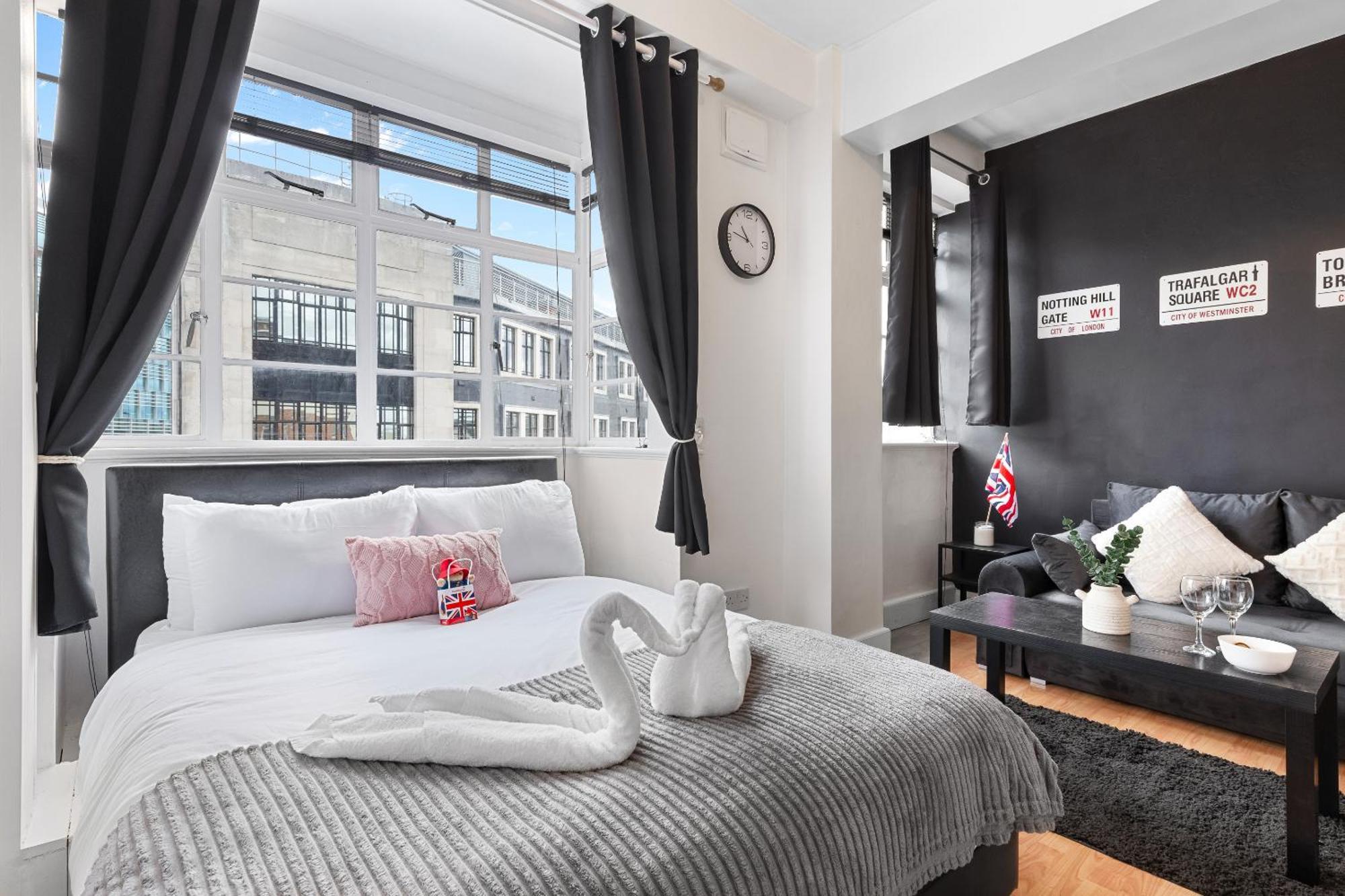 Appartement Paddington Station Paradise For Up To 4 Guests! Dream 2 Mins Walk From Station With Extra Double Sofa Bed! *