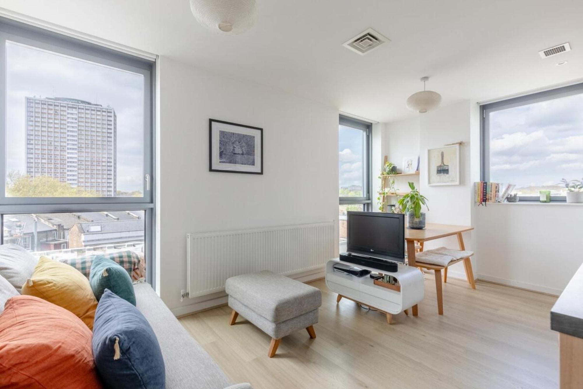 Funky 1bd High-rise Flat Wcity Views Angel!