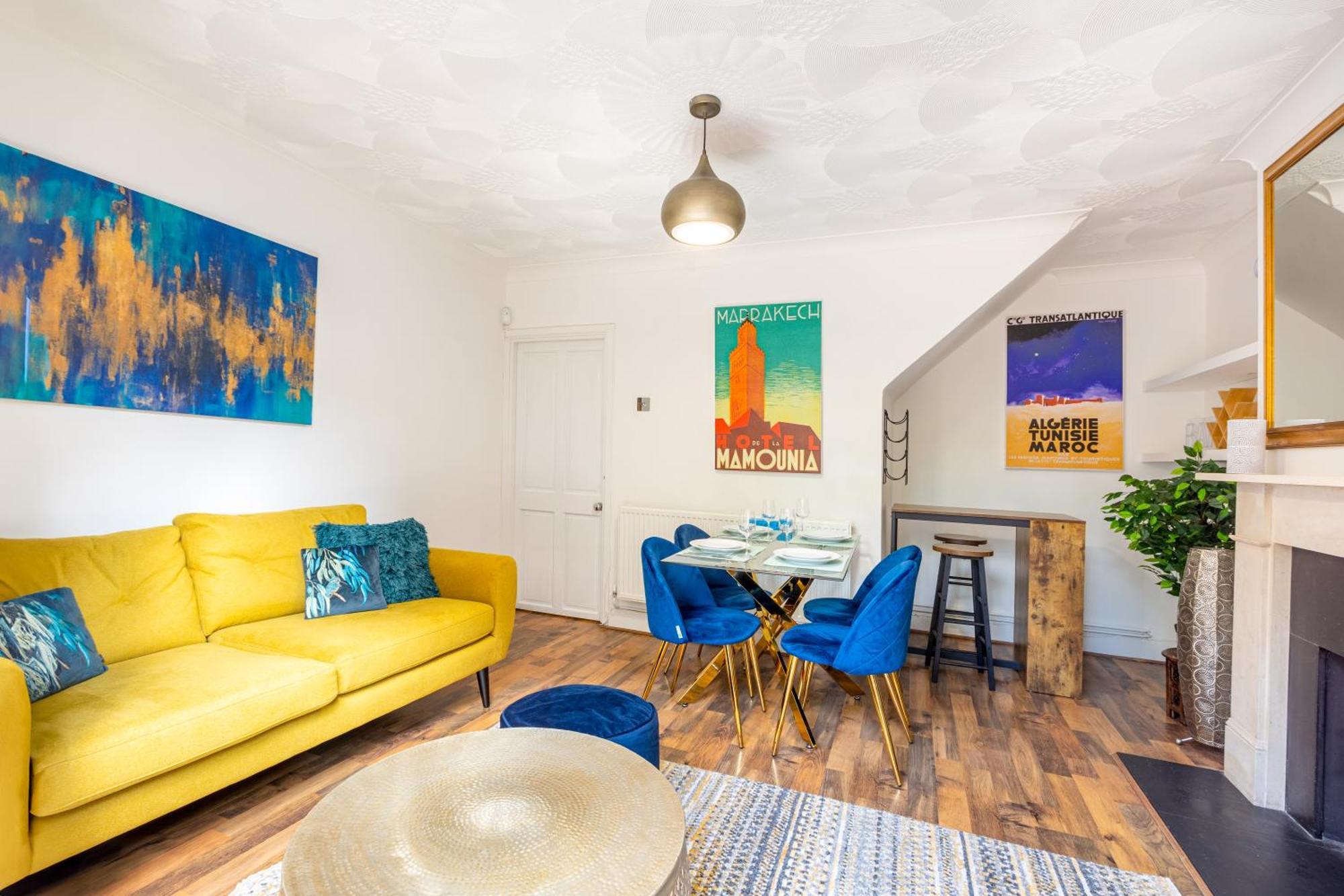 Apartment Renovated 2-storey 2br Wgarden Near Angel St