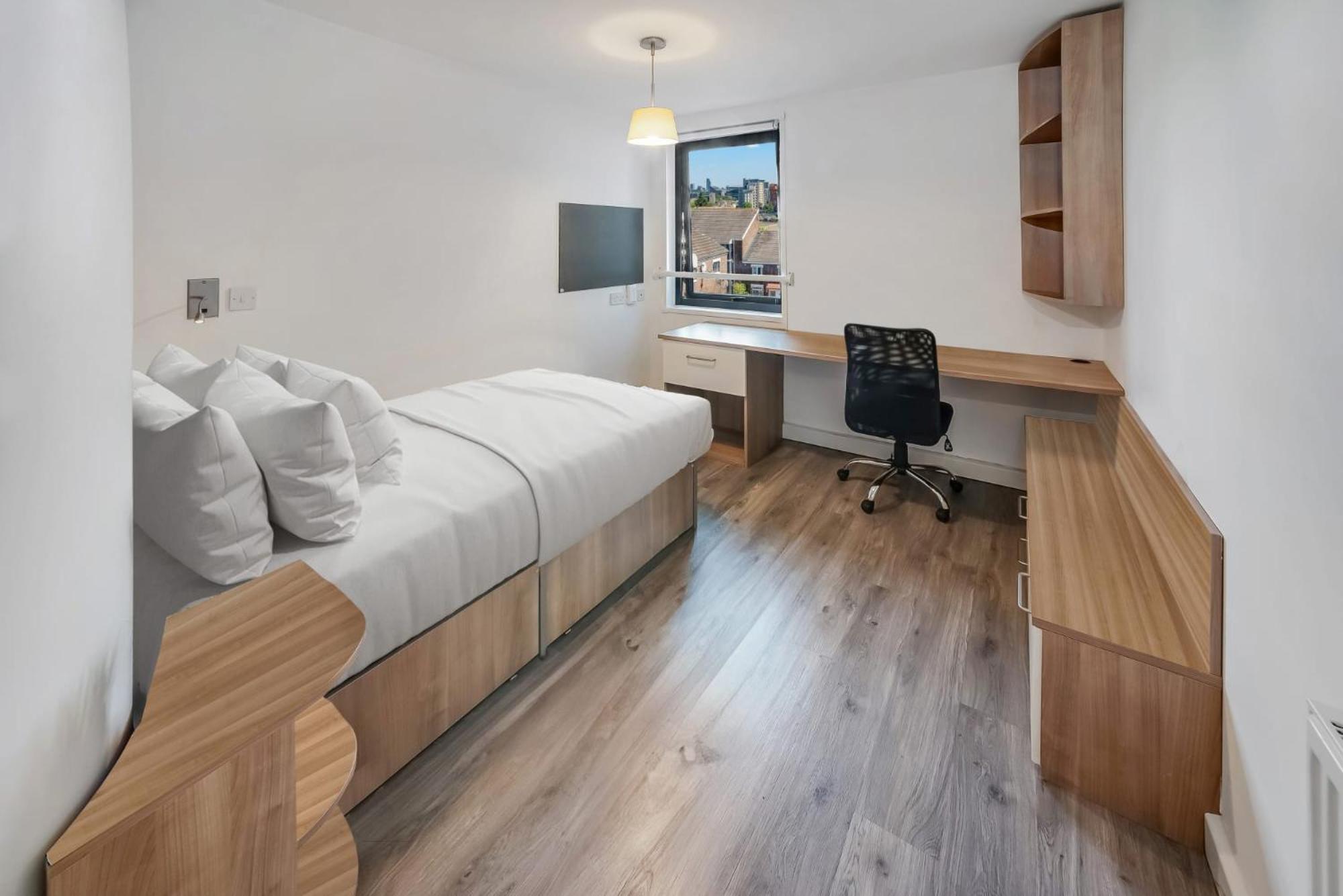 Modern And Private Bedrooms With Shared Kitchen At Chapter Islington In For Students Only Appartement Londen
