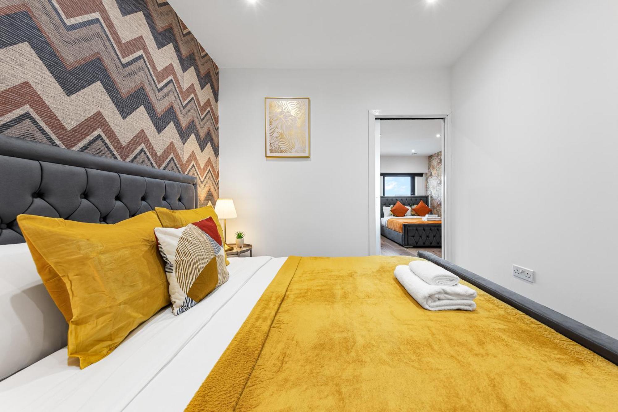 Stylish One Bedroom Flat - Sleeps 5 - Near Heathrow - Ub3 Apartment