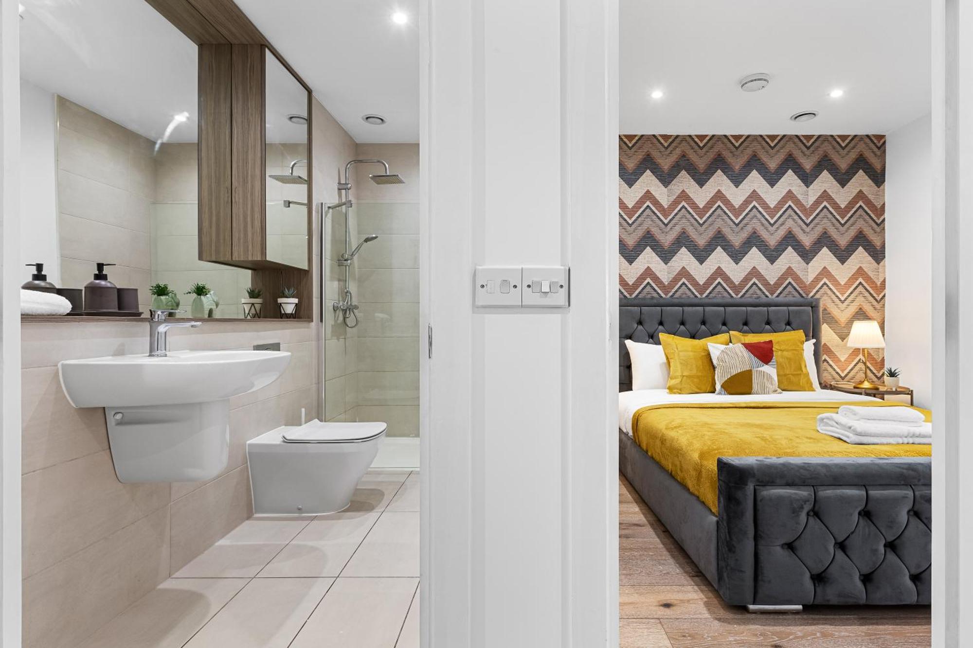 Stylish One Bedroom Flat - Sleeps 5 - Near Heathrow - Ub3 * London