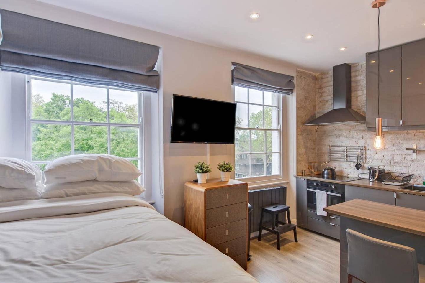 Design 1 Bed W/terrace Sleeps 3 In Camden Appartement