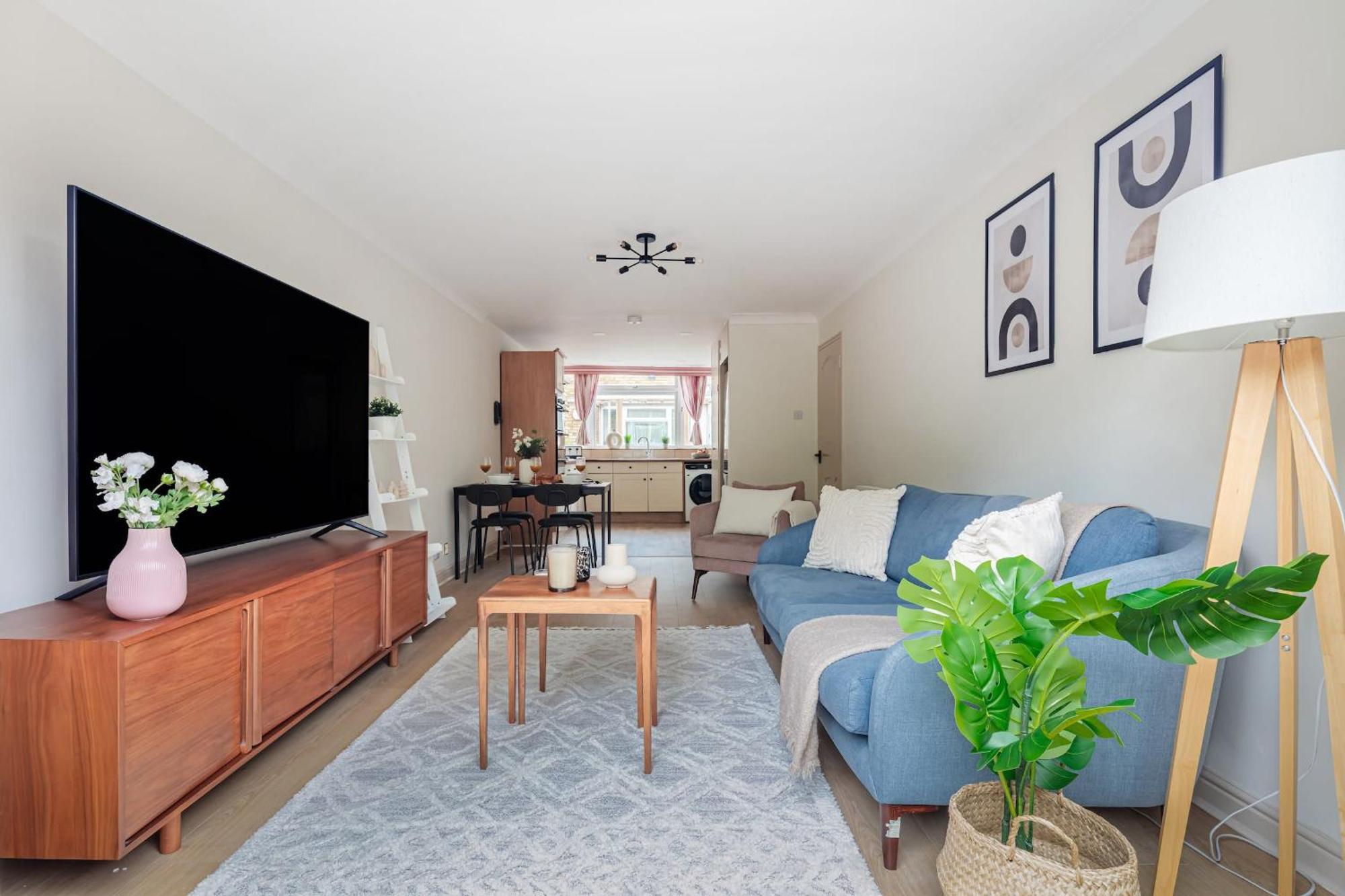 River Thames & Tate Britain - 4br With Patio - Cityapartmentstay Appartement Londen