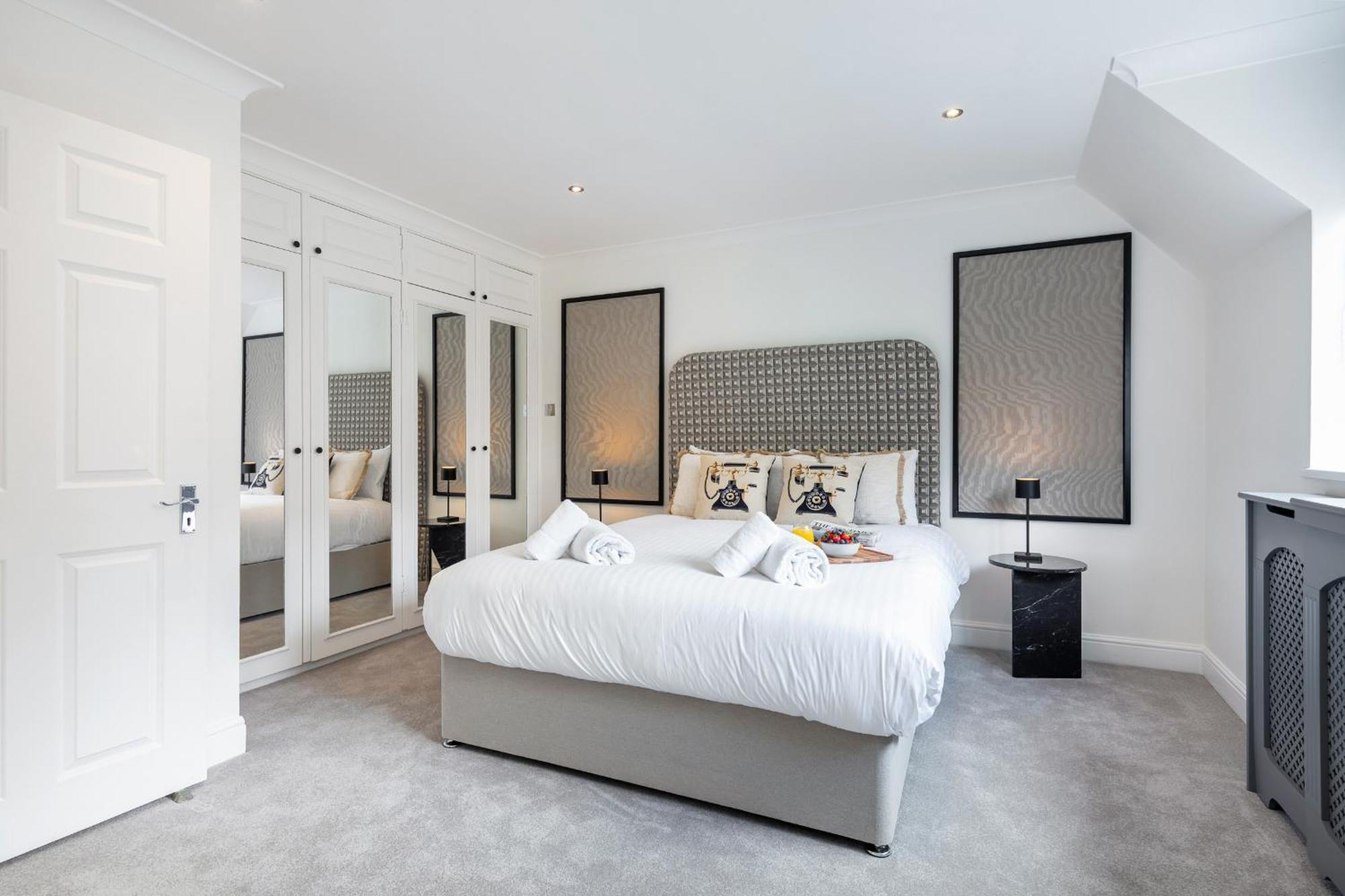 Ferienhaus Rare 4beds Townhouse In Kensington With Patio London