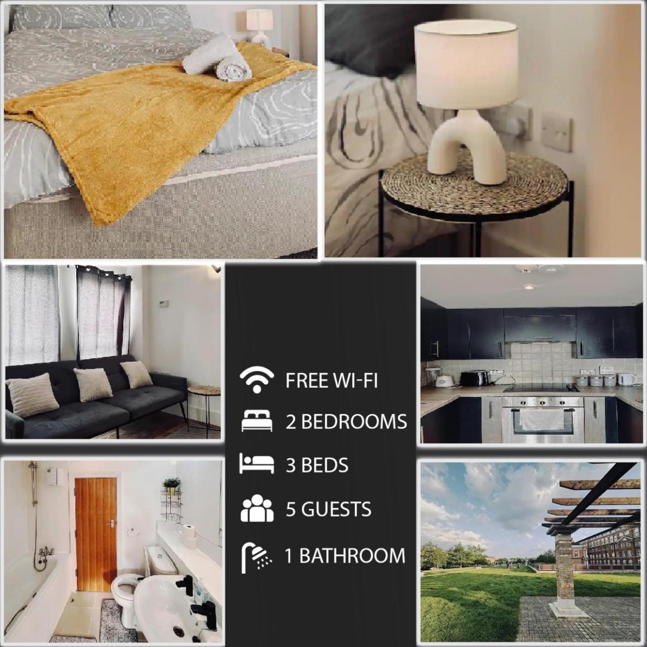 15 Percent Off Monthly -2bed Netflix Wi-fi Apartment *