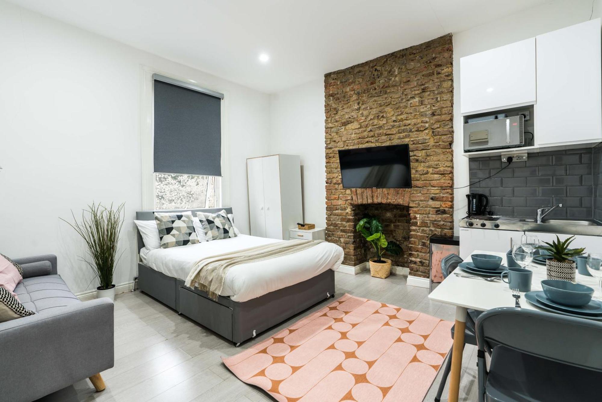 Appartement S1-4 Central - Self Equipped- 15 Minutes To Oxford Street & Marble Arch Londen