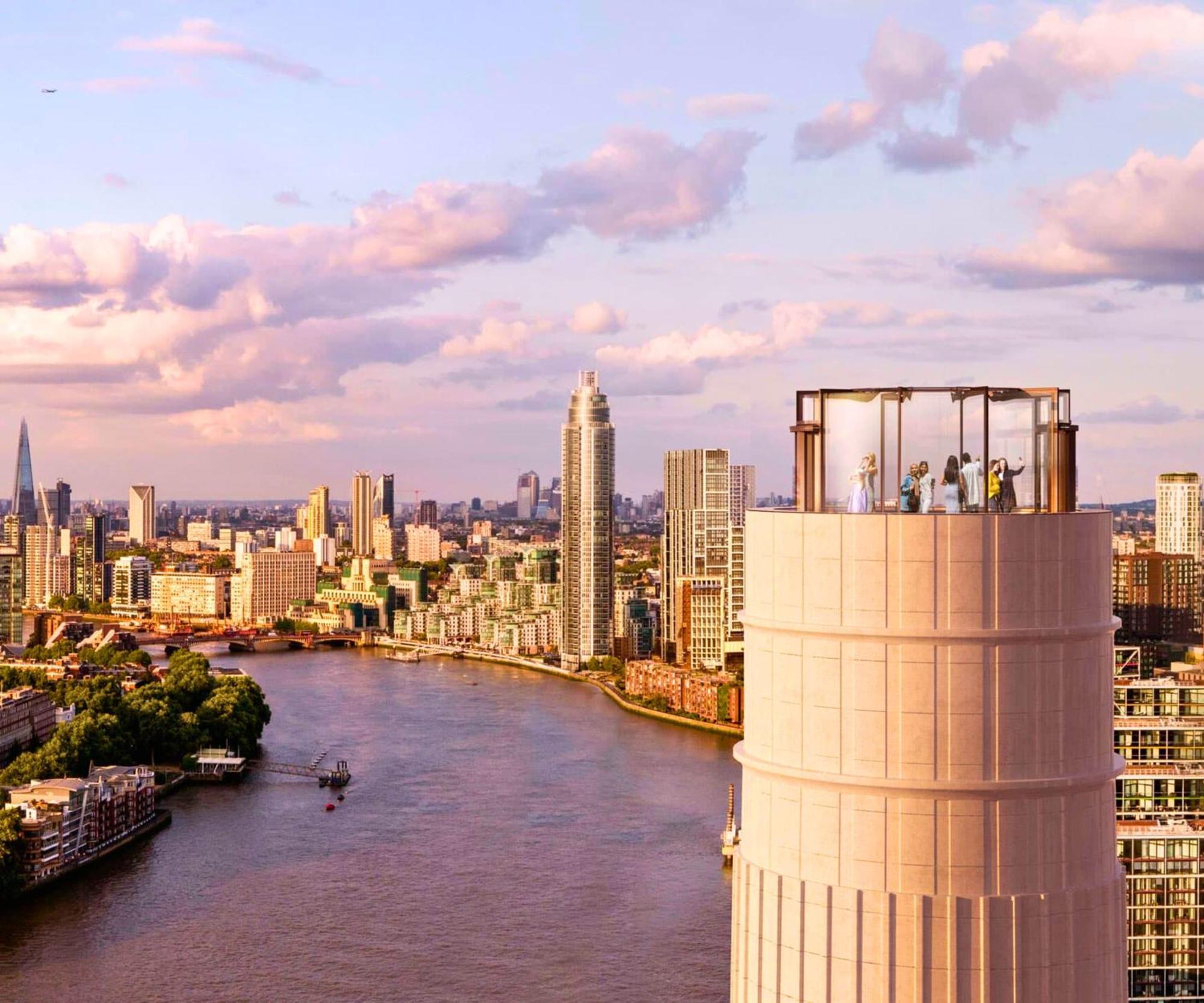 Apartment Battersea Power Station - Winter Garden Balcony & 1gb Wifi - Luxurylondonstays *