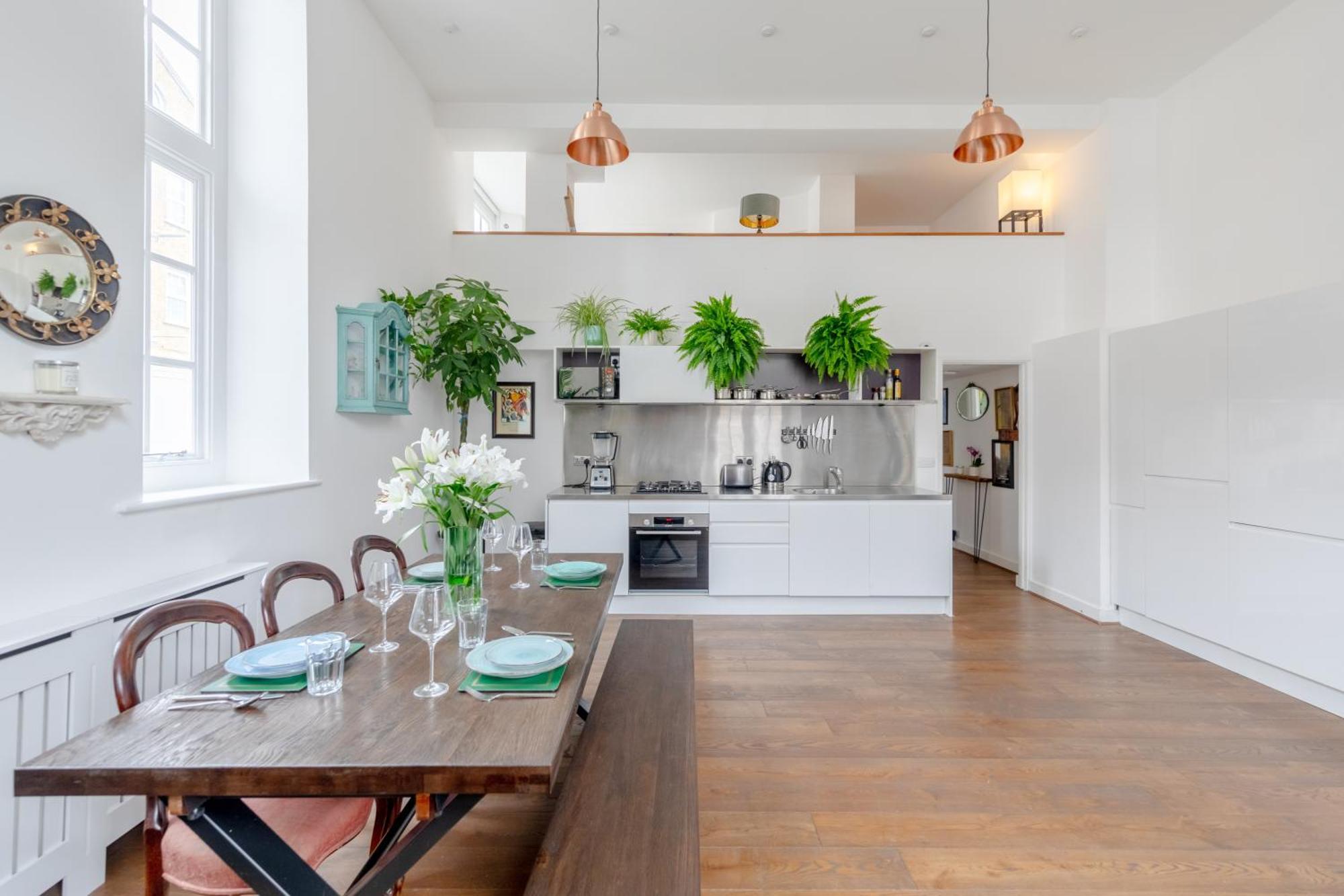 Luxurious & Chic 2bd Warehouse Flat - Old Street! Apartamento