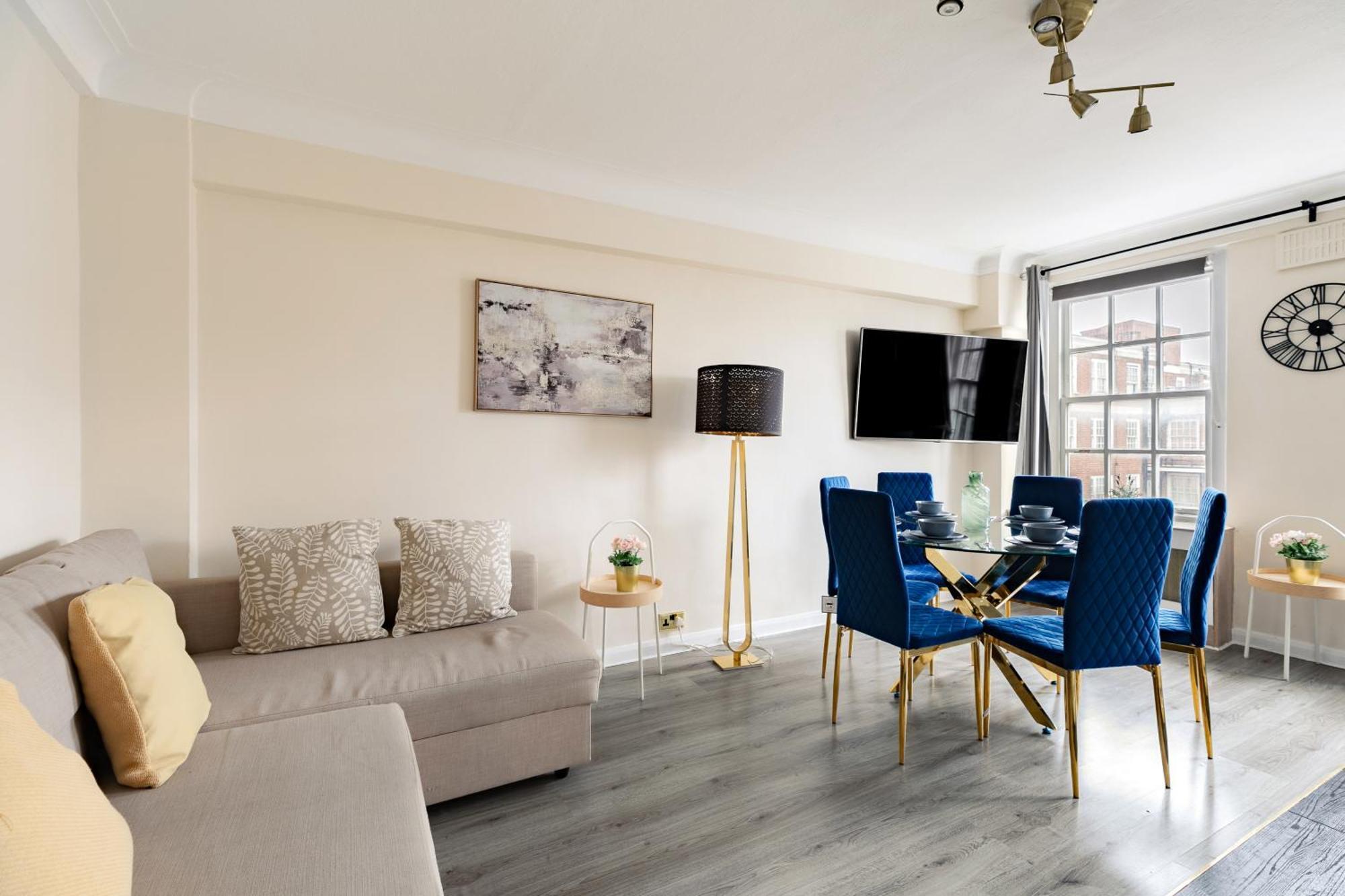 Apartment Elegant 3 Bedrooms Near Hyde Park & Oxford St *