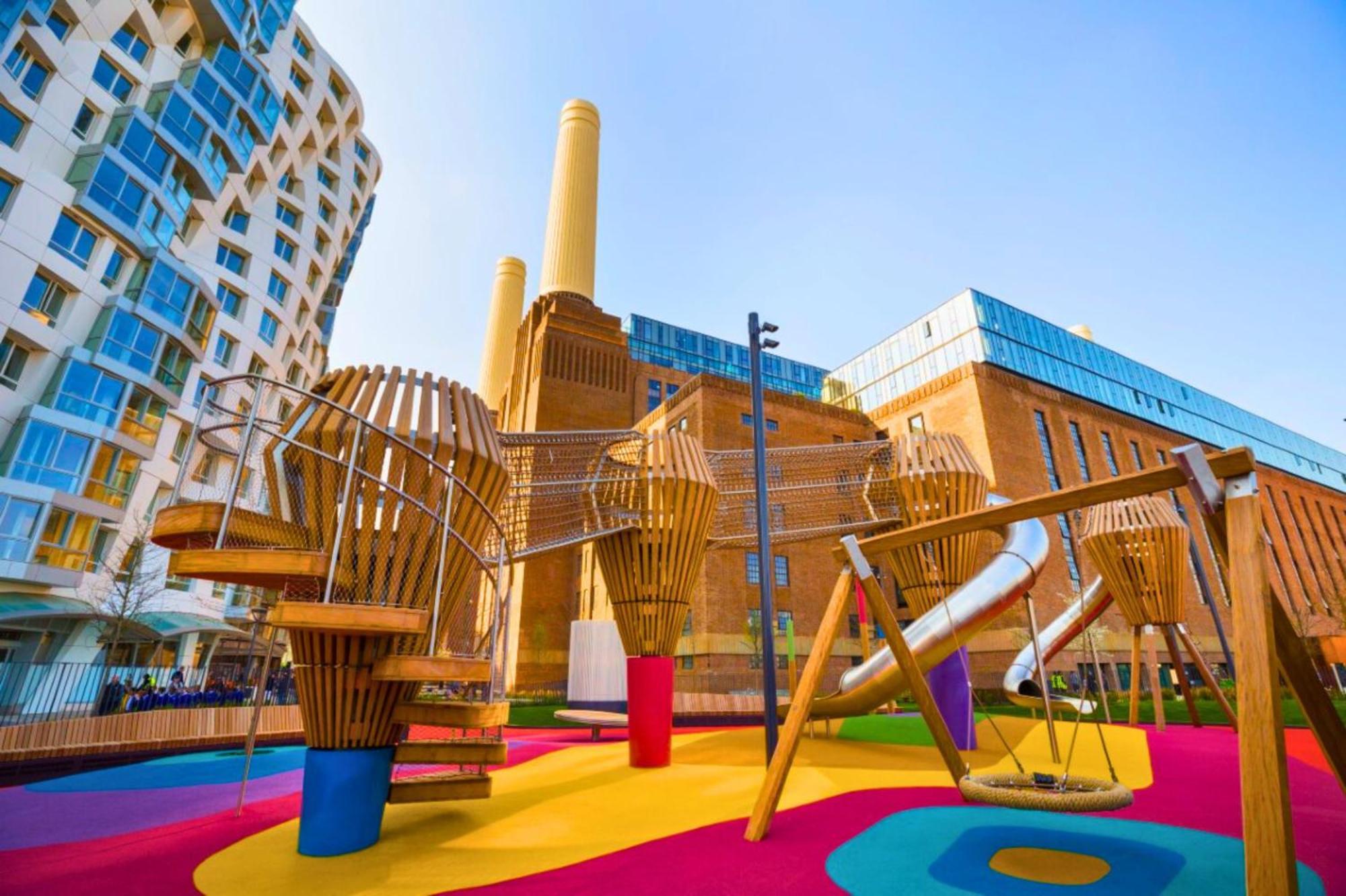 Battersea Power Station - Winter Garden Balcony & 1gb Wifi - Luxurylondonstays London