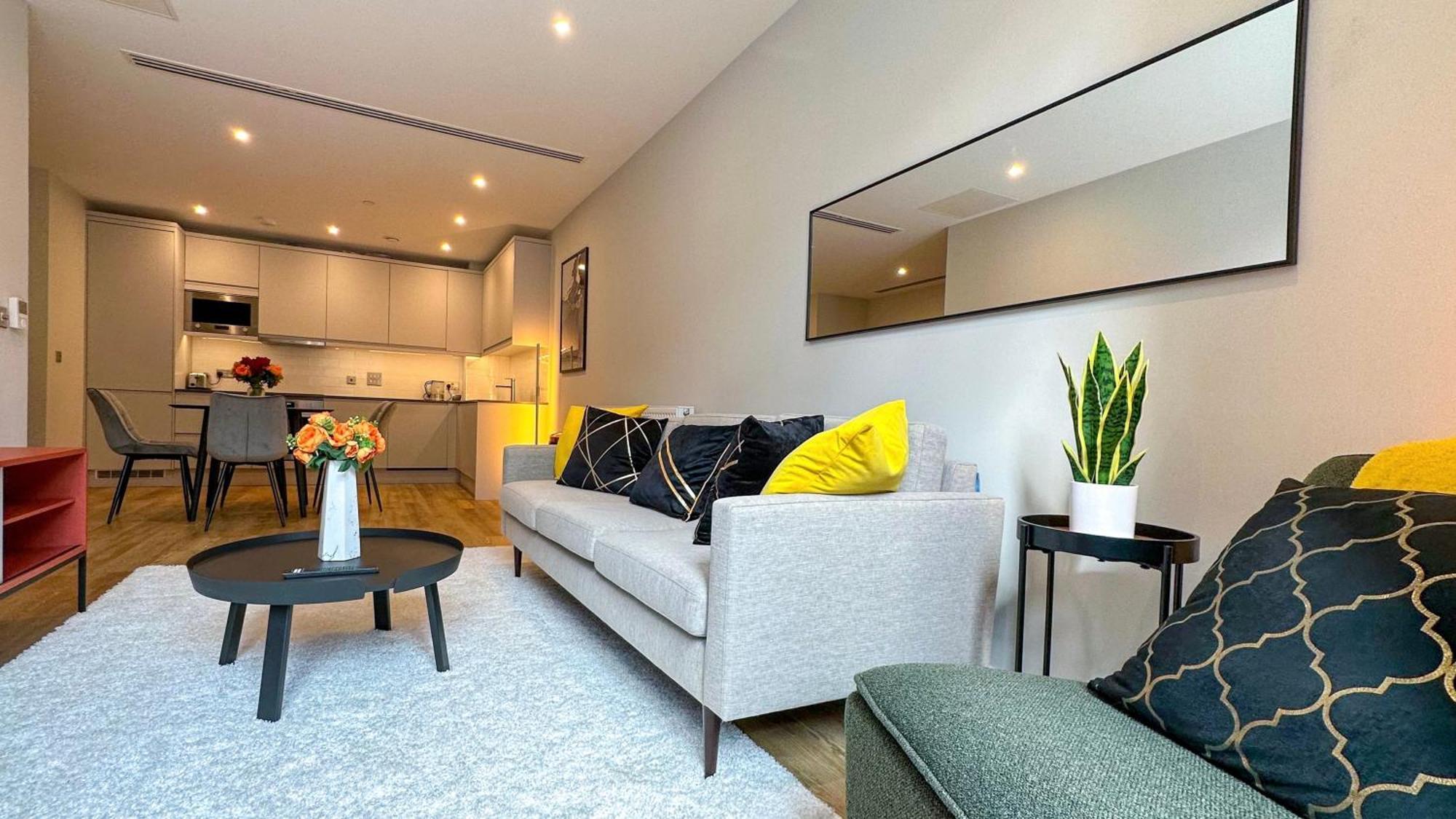 Apartamento Duplex 3bed 3bath Modern Fast Wifi - Luxurylondonstays *