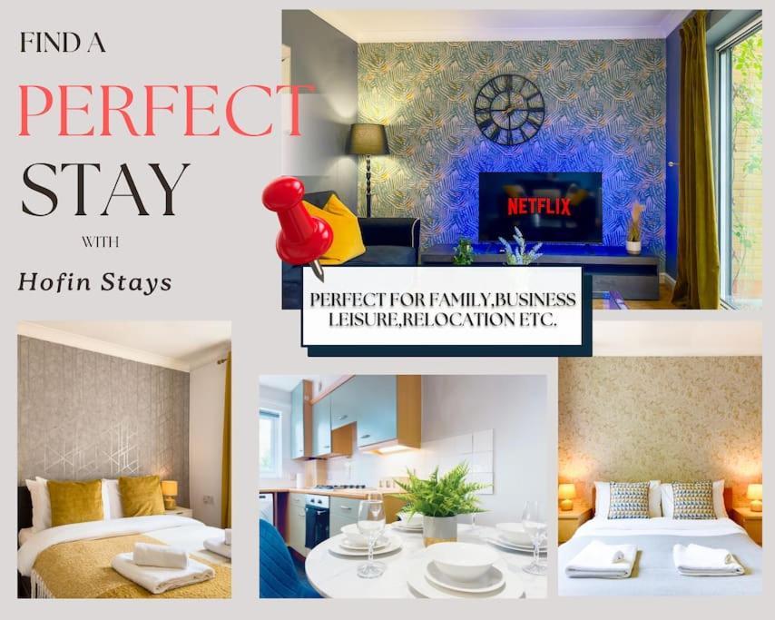 Last-minute Reserve L Modern 2 Double Bed For 5 Guests L Hofin Short Lets & Serviced London