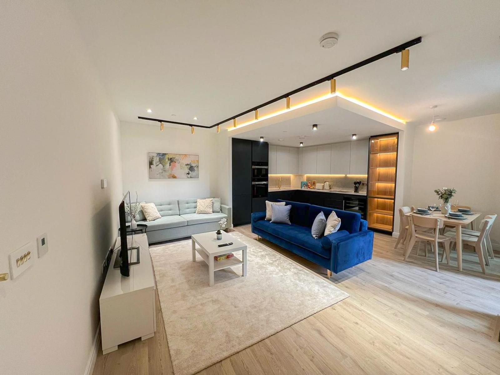 Appartement Lavish 2 Bedroom Flat With Private Balcony In Clerkenwell, Barbican