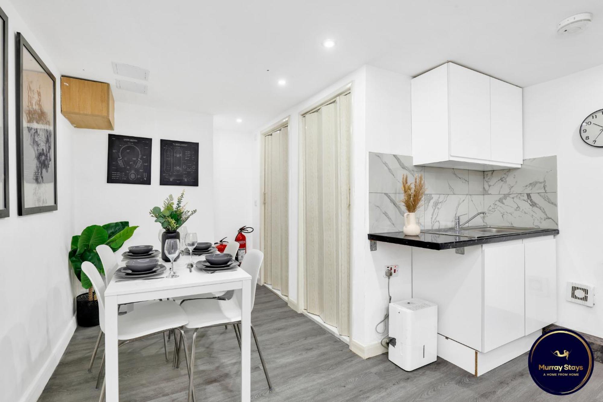 Apartment One Bedroom Short Term & Flexible Renting Shoreditch With Free Wi-fi