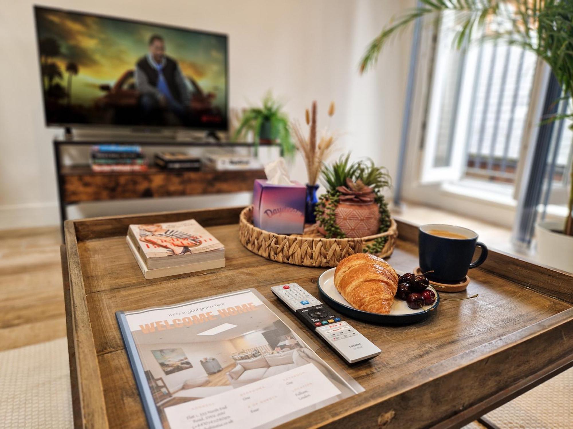 Bright 1-bed Flat Near Fulham Broadway Station With Free Wifi And Netflix Londen