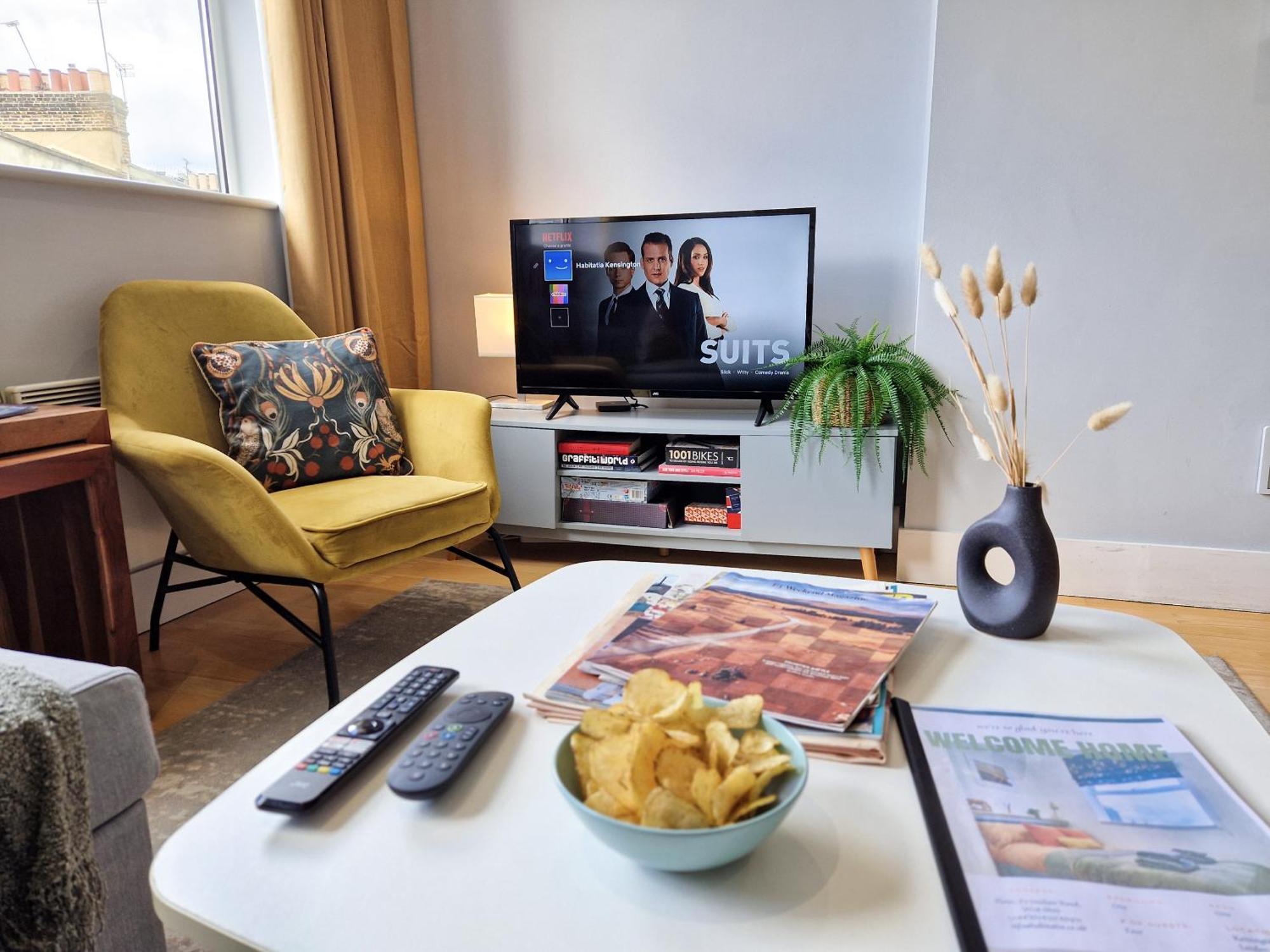 1-bed Apartment, Close To Kensington Olympia With Free Wi-fi & Netflix Apartamento