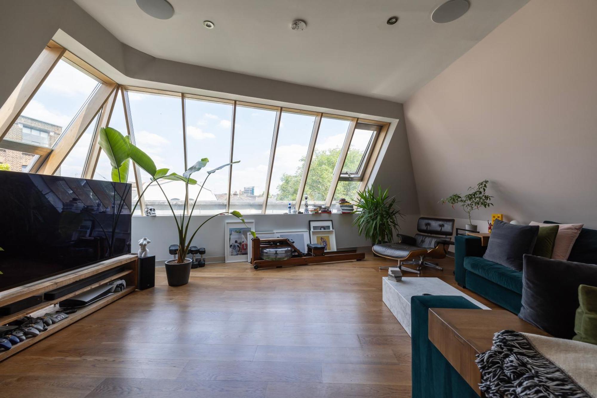 Penthouse Of Old Piano Factory In Kentish Town - Accommodatie bij particulieren *
