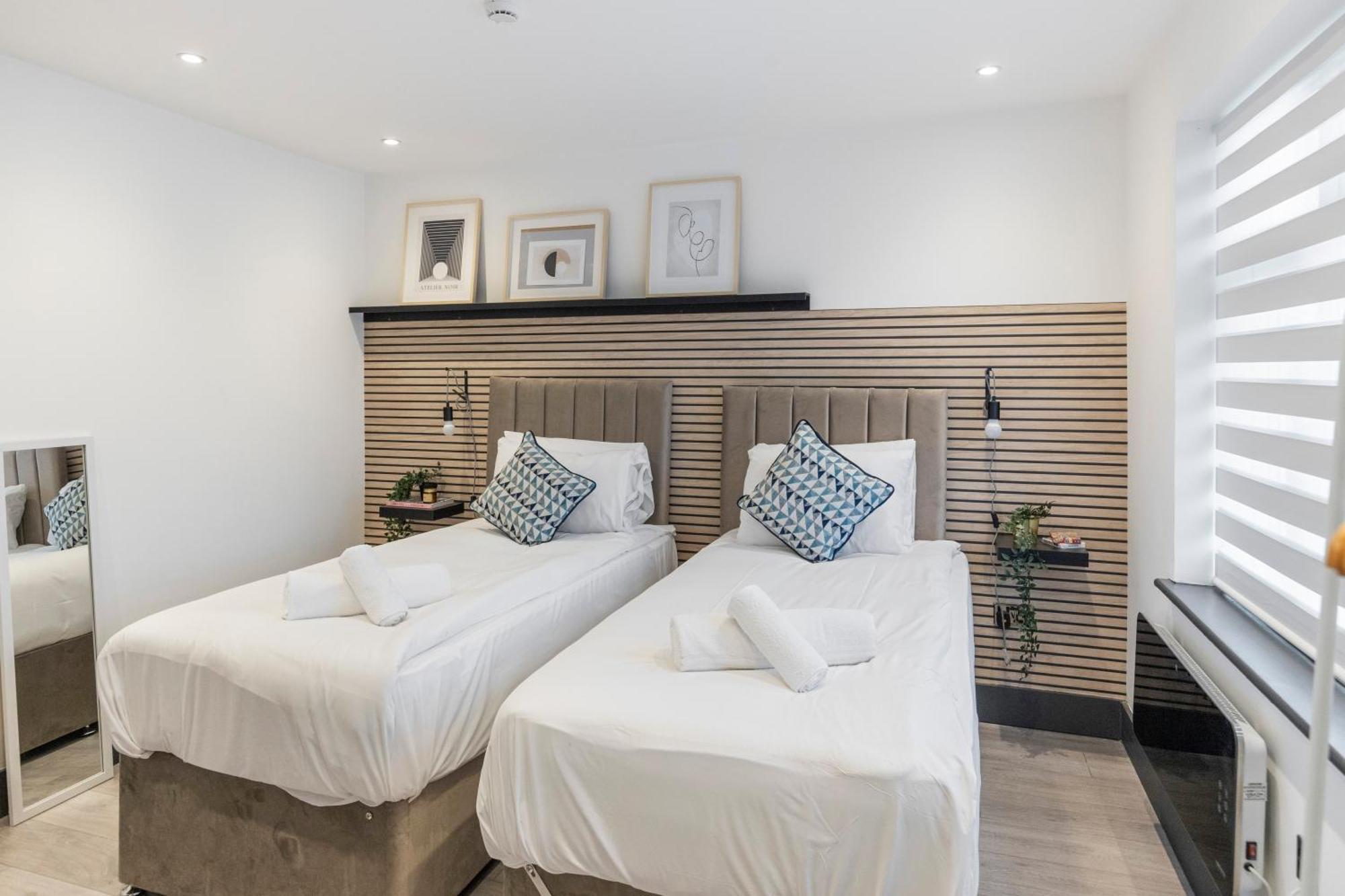 Urban Simplicity Twin Bed With Kitchenette Apartamento Londres