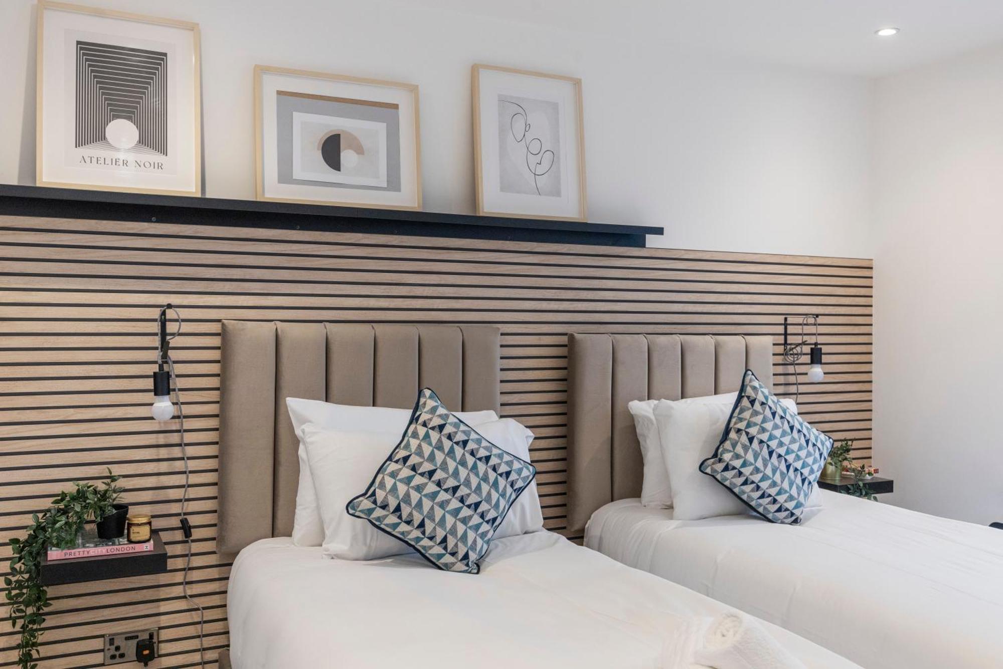 Urban Simplicity Twin Bed With Kitchenette Londres