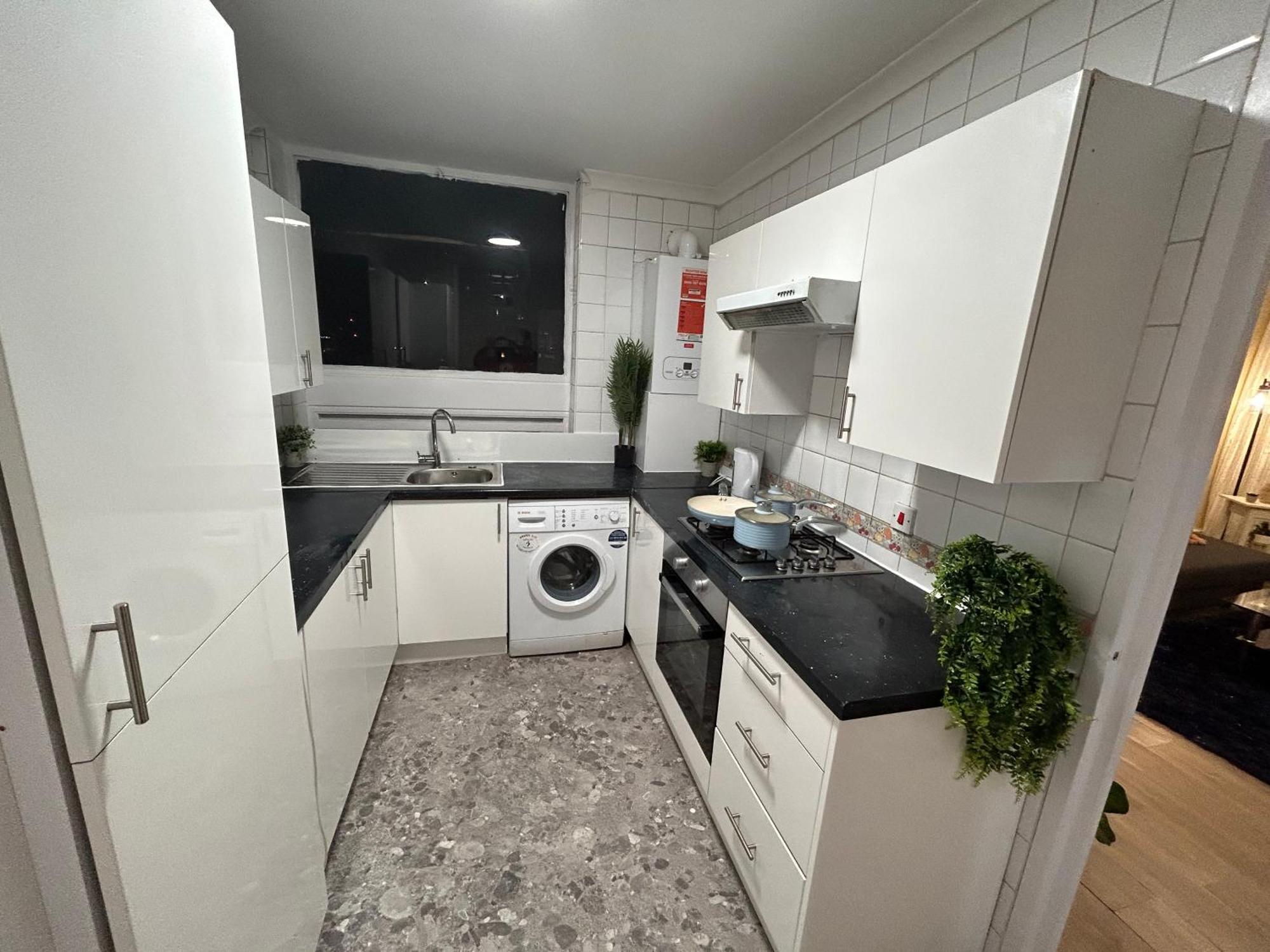 Apartamento Posh 2 Bedroom Living Kitchen 2 Bathroom