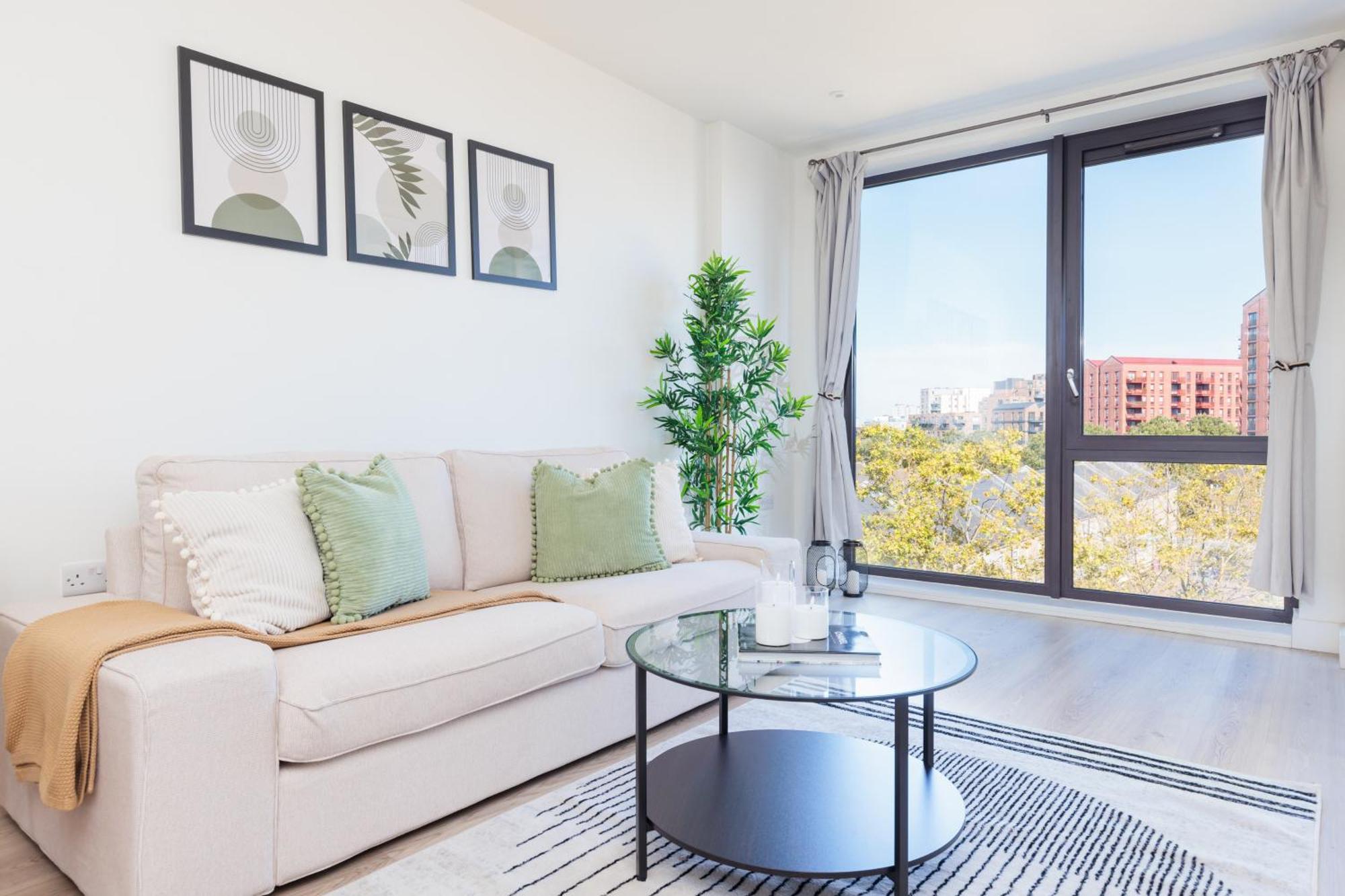 Apartment Modern Flat Canary Wharf, Close To London