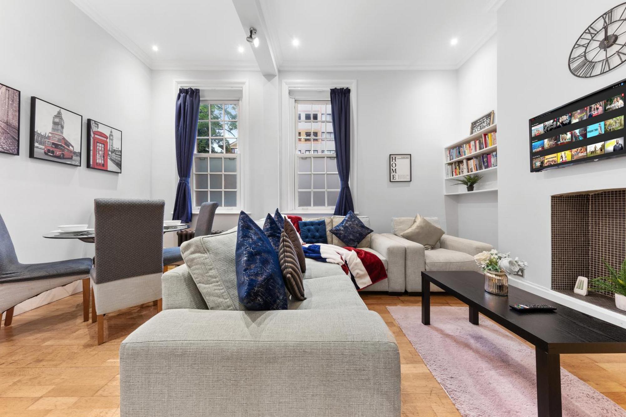3br Apartment-regents Park-baker Street-lords Cricket Ground Mb1 London