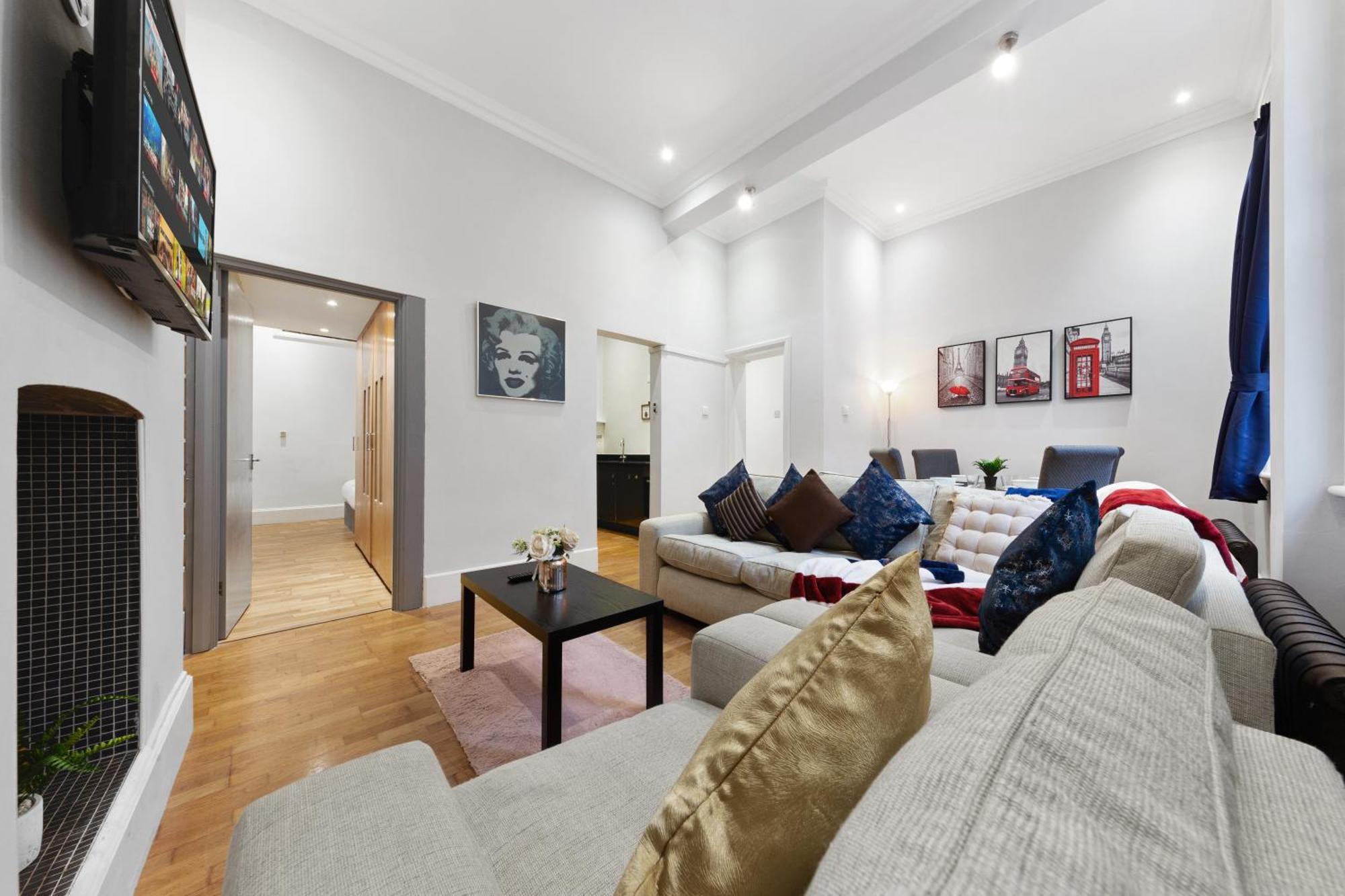 Apartment 3br Apartment-regents Park-baker Street-lords Cricket Ground Mb1 *