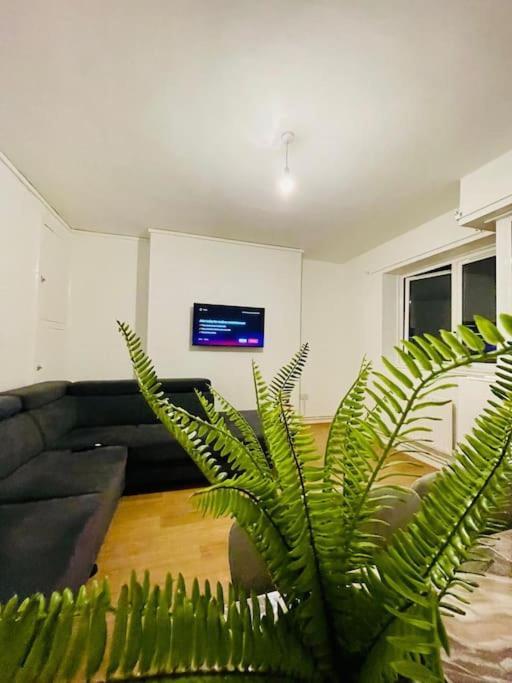 Apartamento 2bd Canarywharf Mile End Private Balcony Free Parking Londres