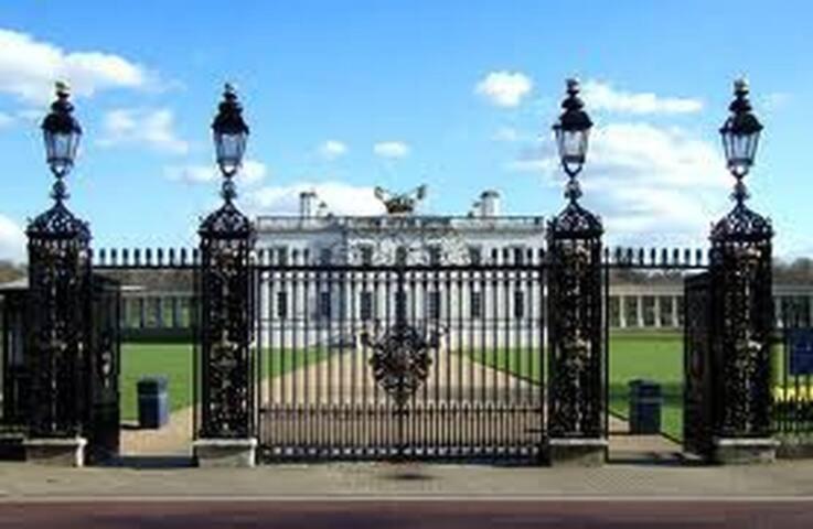 1 Dbl Bed Ground Floor Modern Oriental Flat Greenwich Park Londen