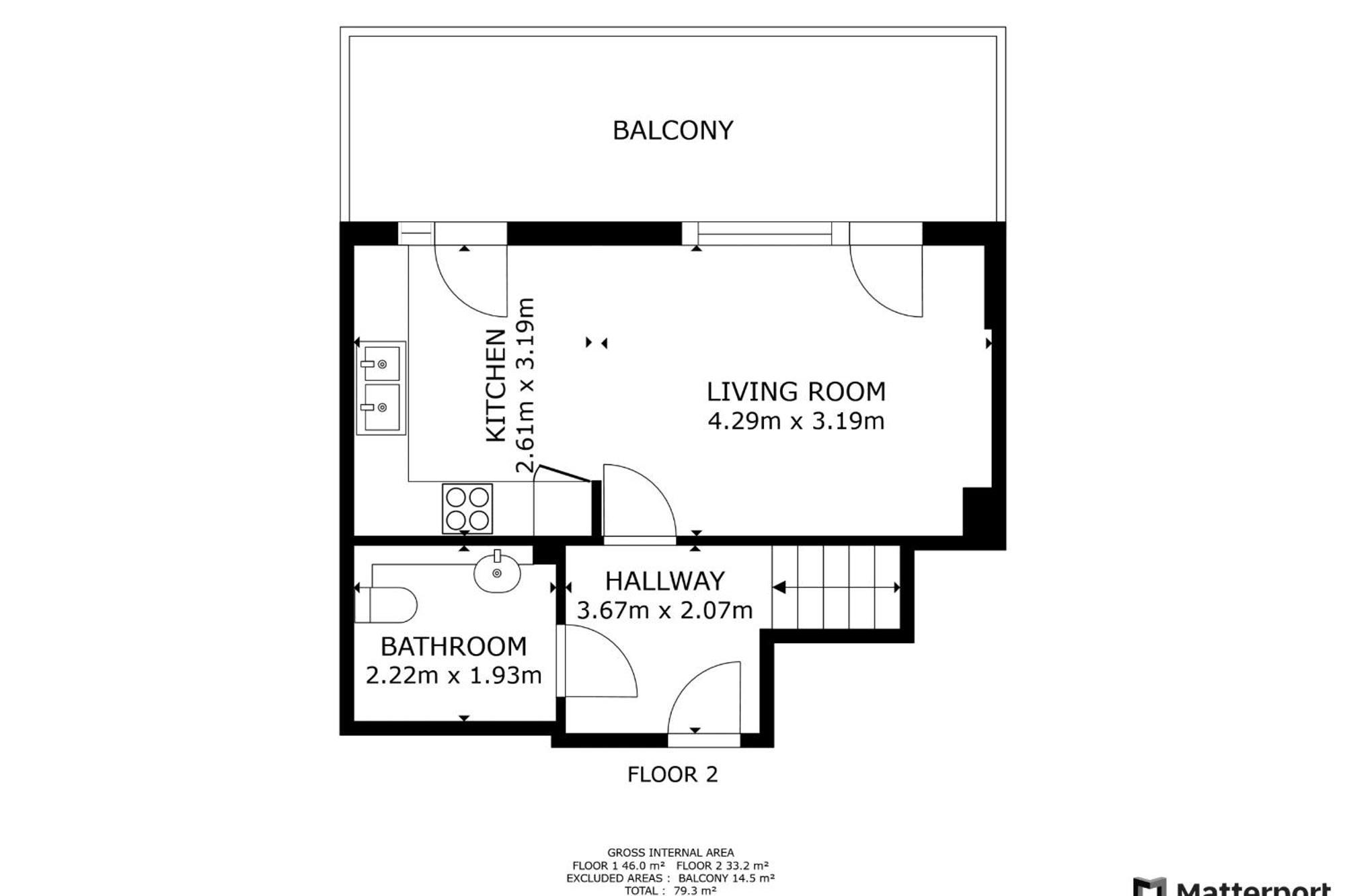 Modern Comfort Stratford 3br Duplex Apartment