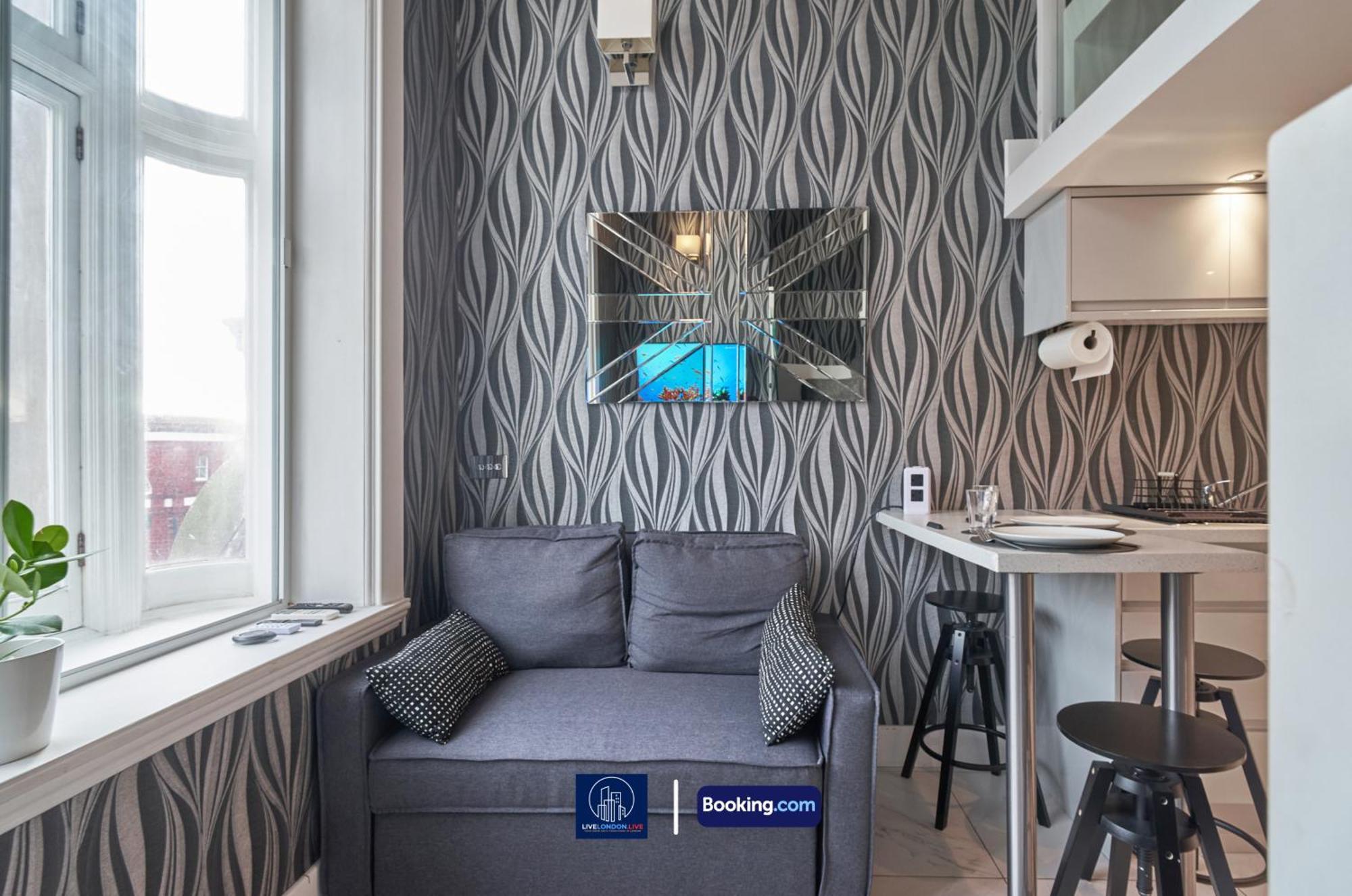 Last-minute Escape L Sleeps Up To 3 L Spectacular By Live Short Lets & Serviced * Londen