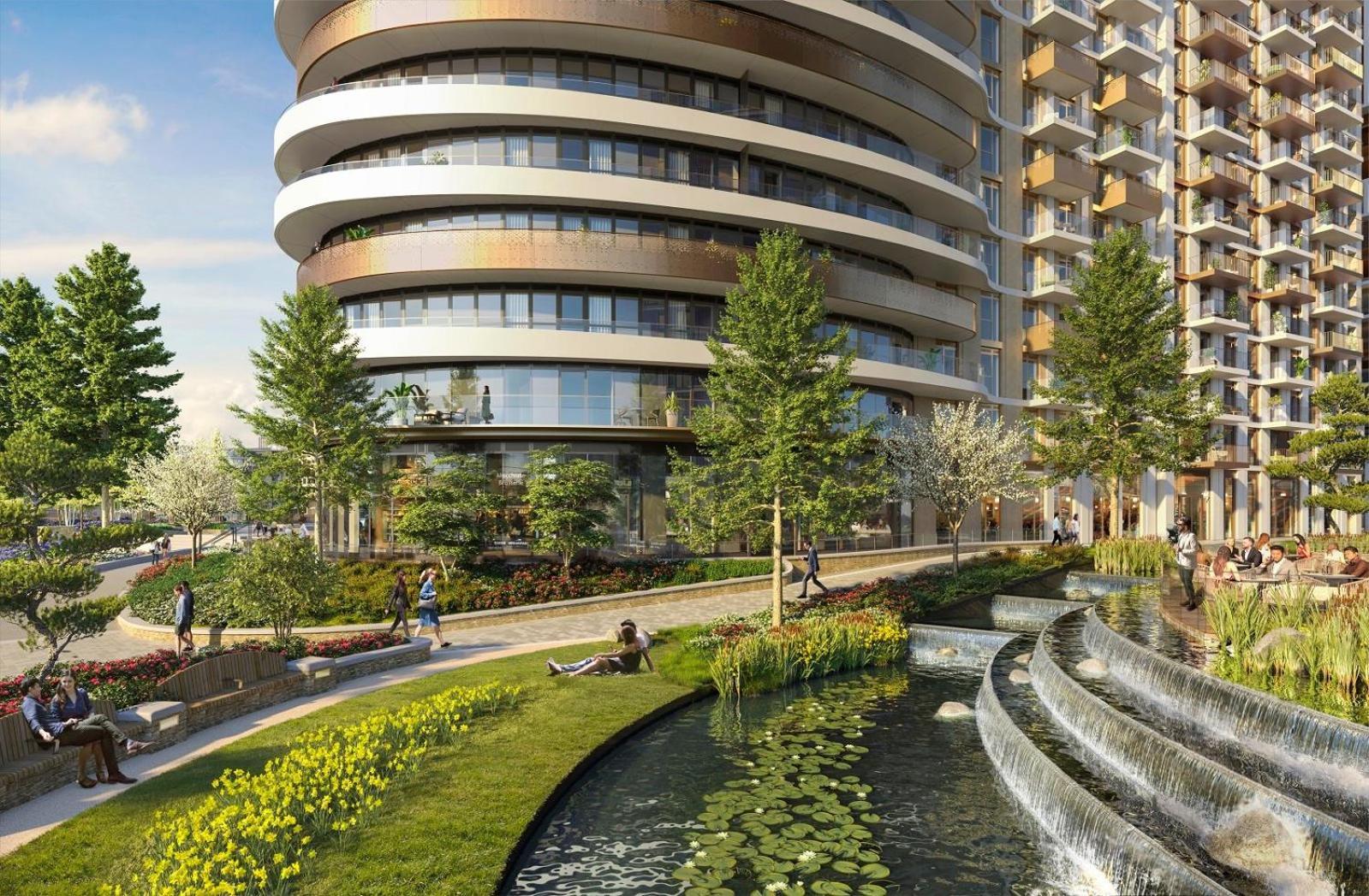 Luxury 2-Bed 2-Bath Apartment -White City -Steps To Tube Station
