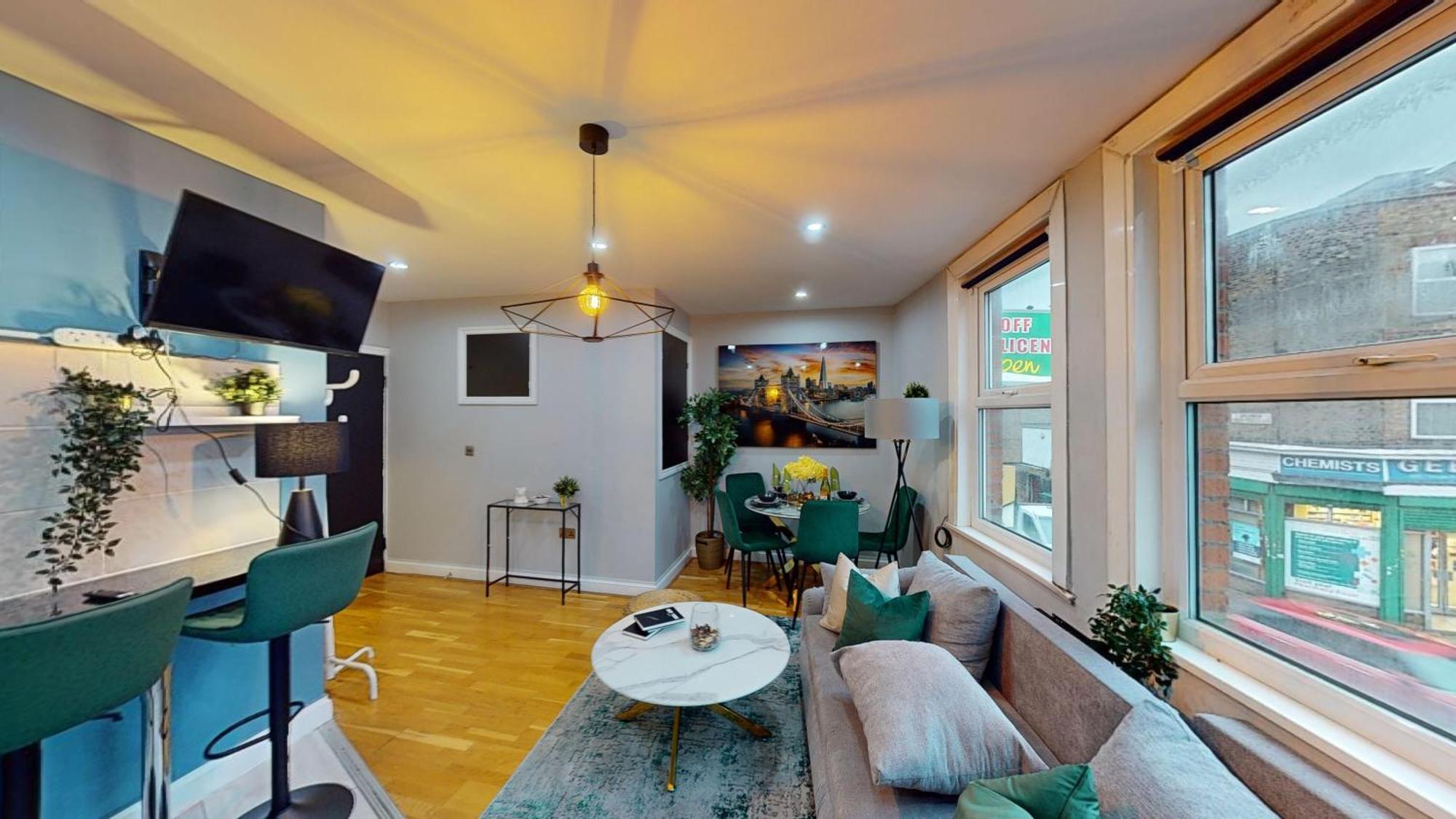 Gorgeous 1-bed In Greenwich Apartamento